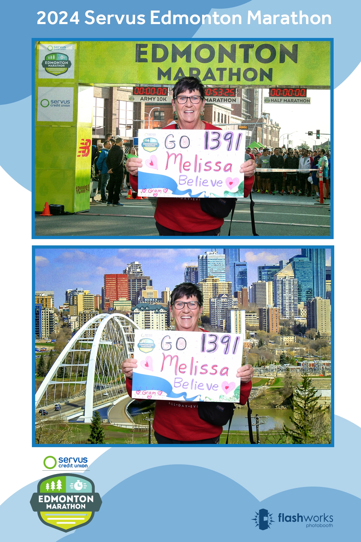 Servus Edmonton Marathon | View more photos from the event at gallery.flashworksphotobooth.com/u/FlashworksPhotoboothInc/Servus-Edmonton-Marathon-0