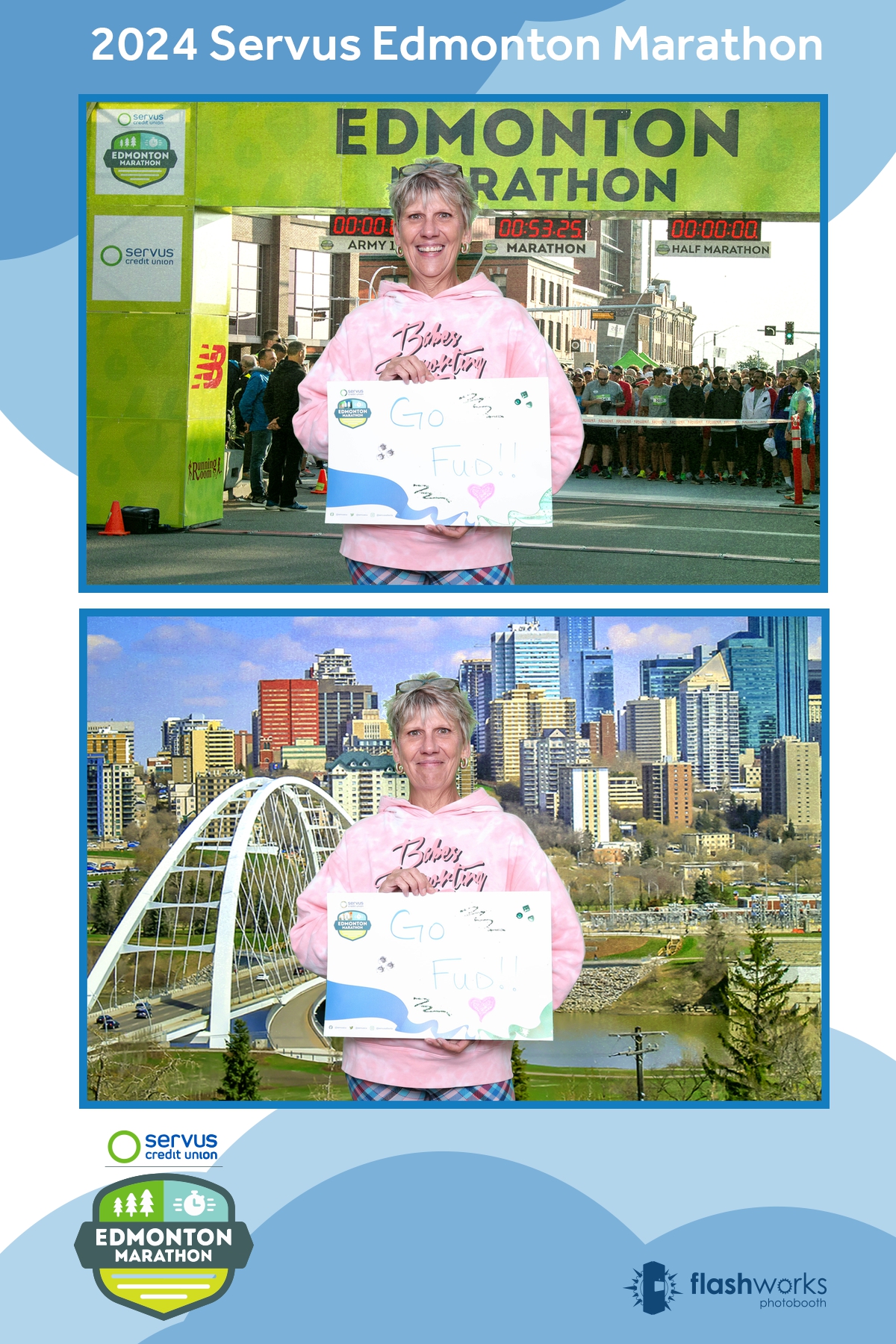 Servus Edmonton Marathon | View more photos from the event at gallery.flashworksphotobooth.com/u/FlashworksPhotoboothInc/Servus-Edmonton-Marathon-0