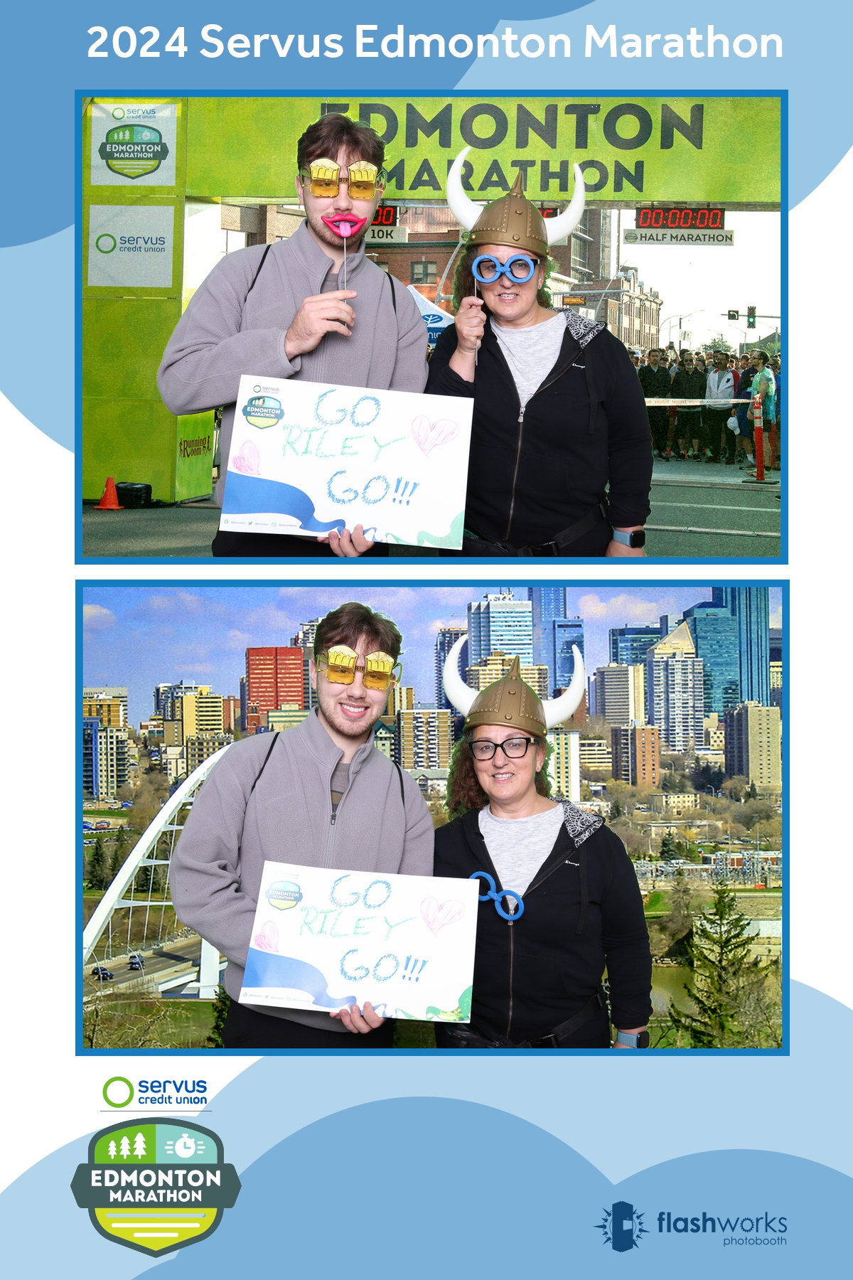 Servus Edmonton Marathon | View more photos from the event at gallery.flashworksphotobooth.com/u/FlashworksPhotoboothInc/Servus-Edmonton-Marathon-0