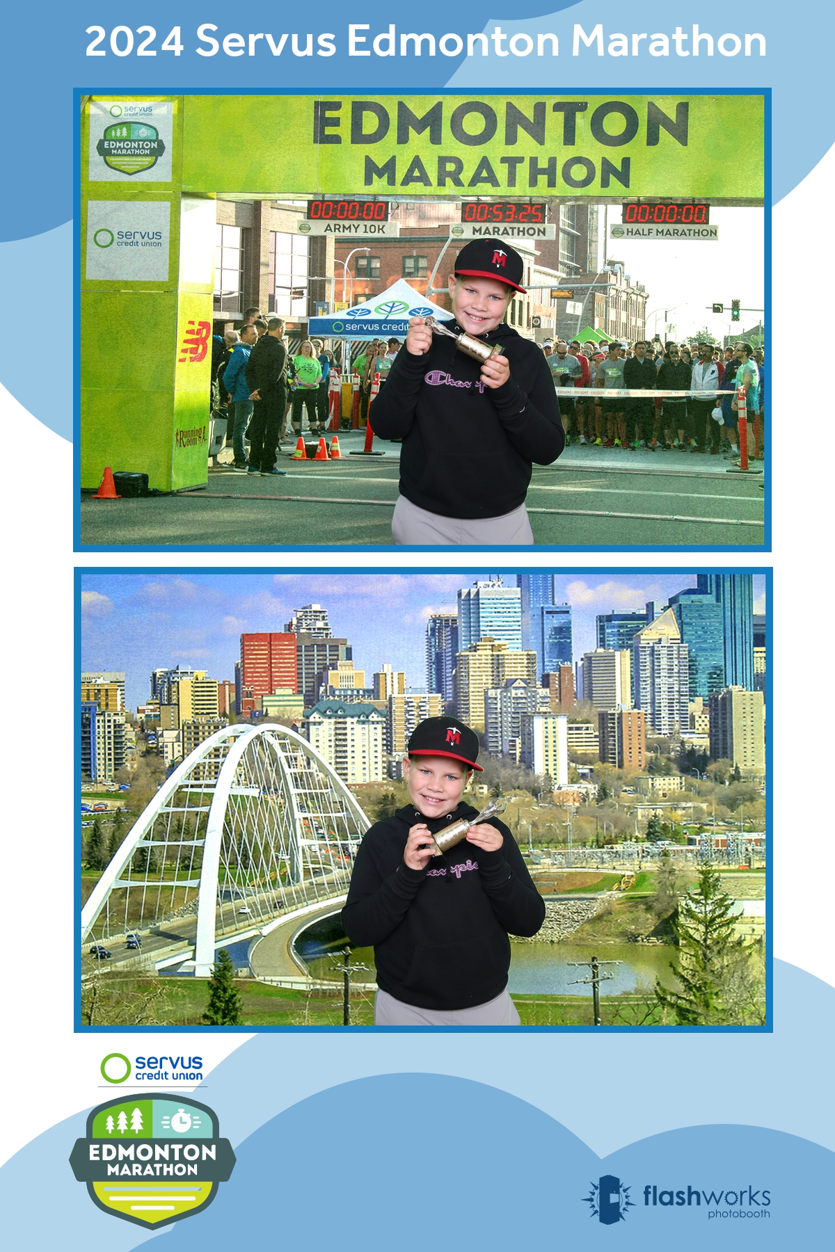 Servus Edmonton Marathon | View more photos from the event at gallery.flashworksphotobooth.com/u/FlashworksPhotoboothInc/Servus-Edmonton-Marathon-0