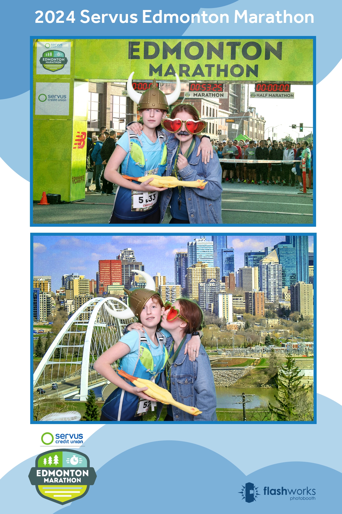 Servus Edmonton Marathon | View more photos from the event at gallery.flashworksphotobooth.com/u/FlashworksPhotoboothInc/Servus-Edmonton-Marathon-0