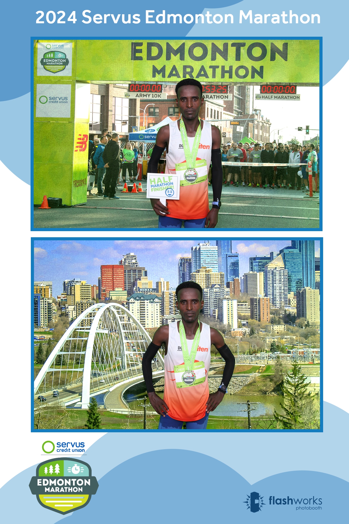 Servus Edmonton Marathon | View more photos from the event at gallery.flashworksphotobooth.com/u/FlashworksPhotoboothInc/Servus-Edmonton-Marathon-0