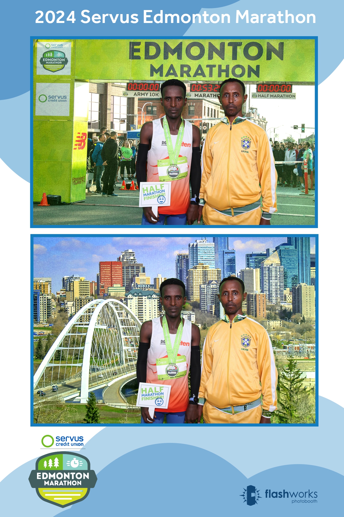 Servus Edmonton Marathon | View more photos from the event at gallery.flashworksphotobooth.com/u/FlashworksPhotoboothInc/Servus-Edmonton-Marathon-0