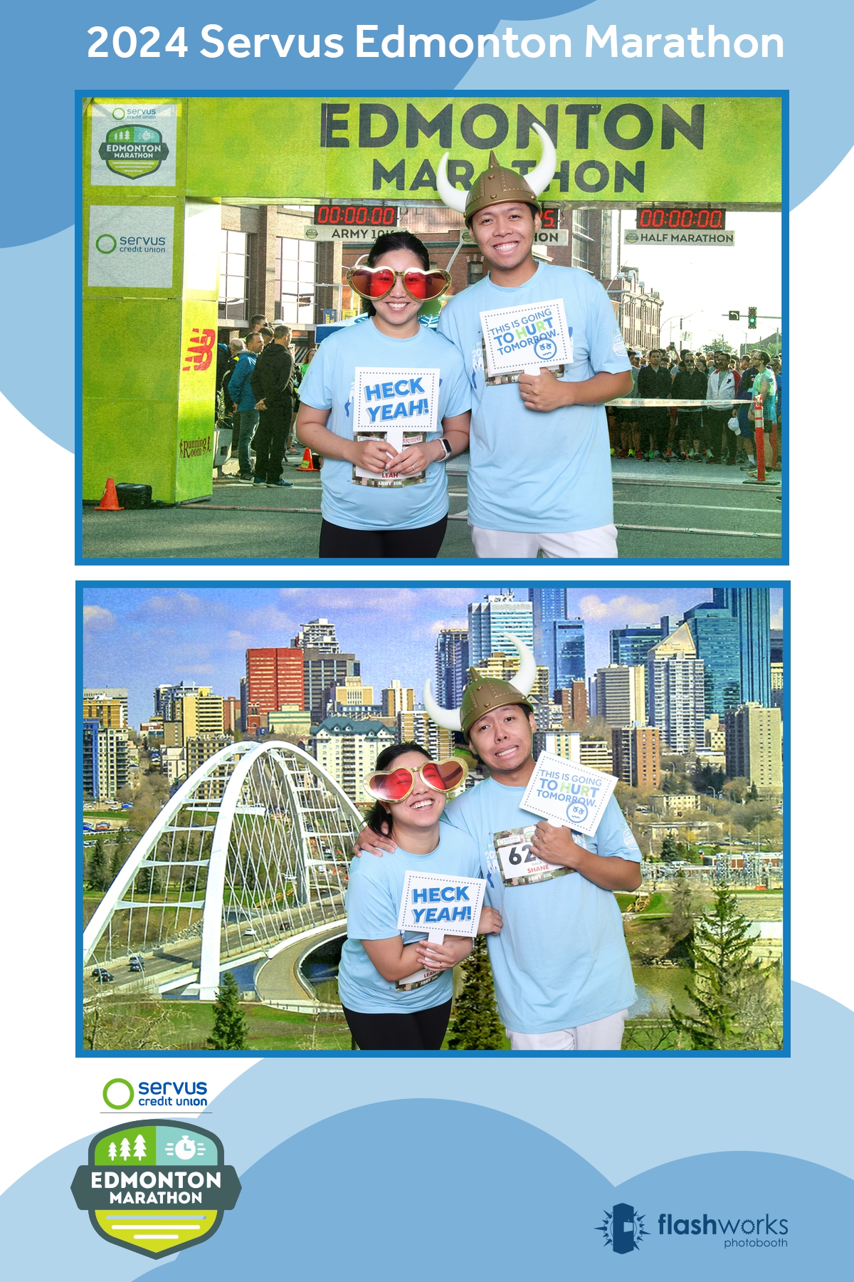 Servus Edmonton Marathon | View more photos from the event at gallery.flashworksphotobooth.com/u/FlashworksPhotoboothInc/Servus-Edmonton-Marathon-0