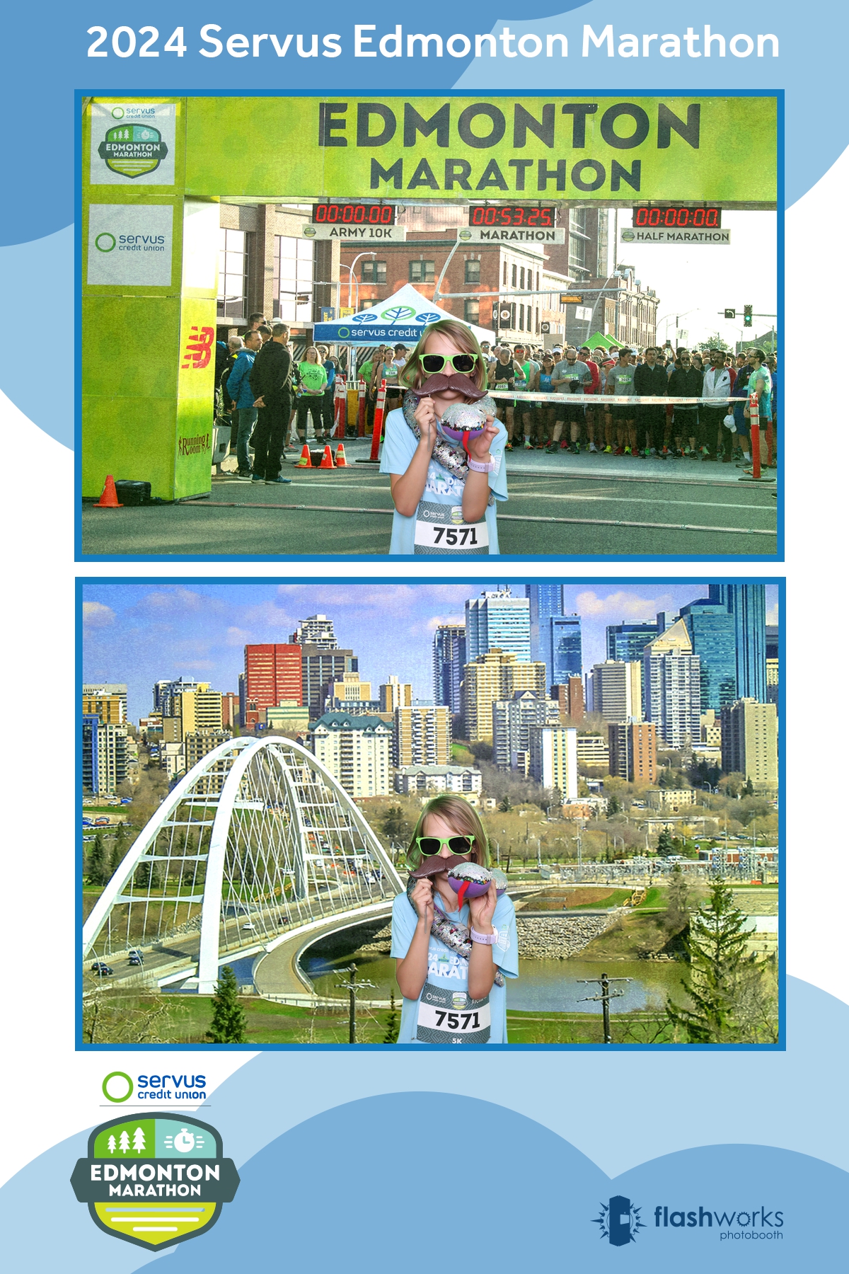 Servus Edmonton Marathon | View more photos from the event at gallery.flashworksphotobooth.com/u/FlashworksPhotoboothInc/Servus-Edmonton-Marathon-0