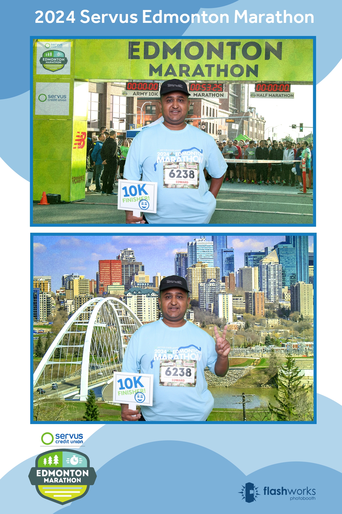 Servus Edmonton Marathon | View more photos from the event at gallery.flashworksphotobooth.com/u/FlashworksPhotoboothInc/Servus-Edmonton-Marathon-0