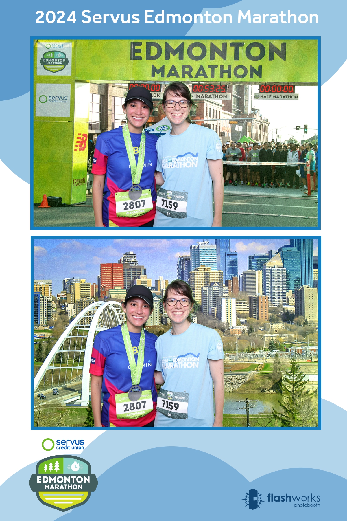 Servus Edmonton Marathon | View more photos from the event at gallery.flashworksphotobooth.com/u/FlashworksPhotoboothInc/Servus-Edmonton-Marathon-0