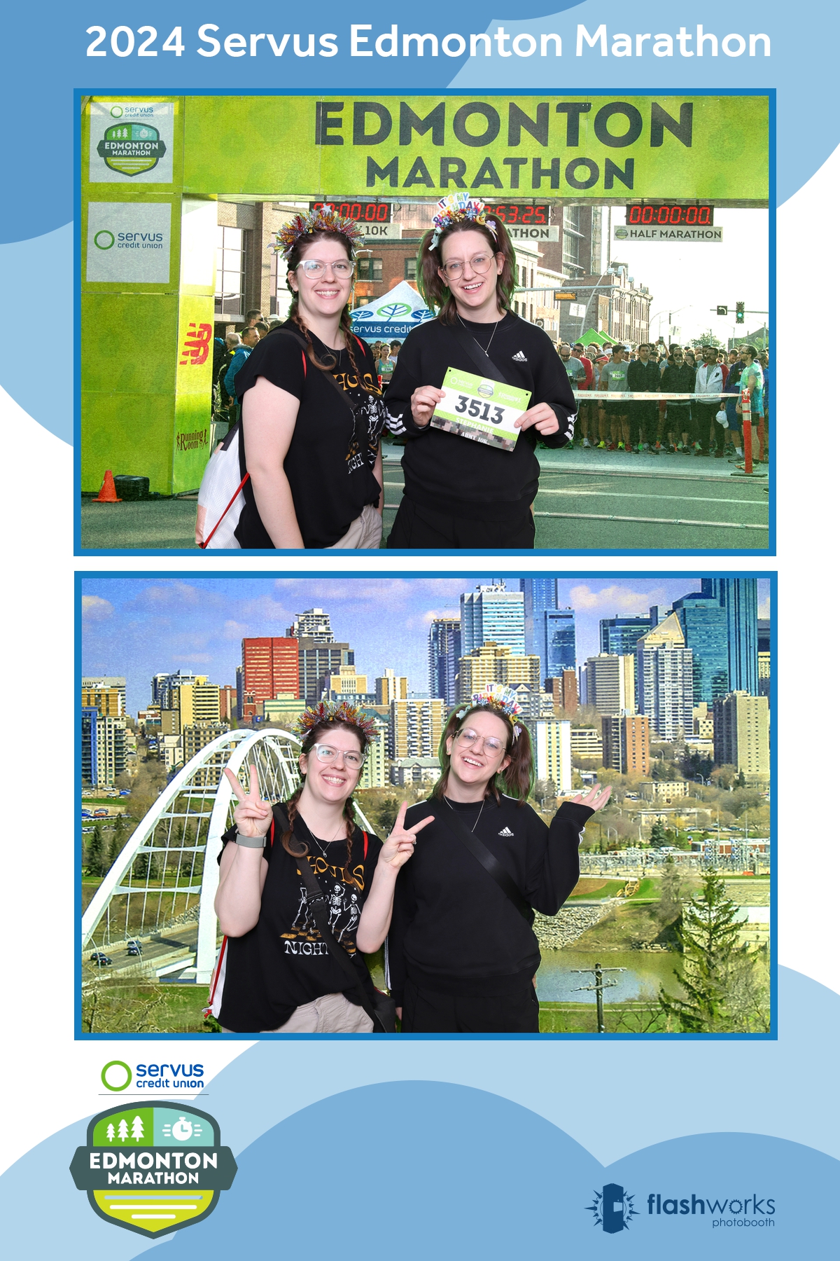 Servus Edmonton Marathon | View more photos from the event at gallery.flashworksphotobooth.com/u/FlashworksPhotoboothInc/Servus-Edmonton-Marathon-0
