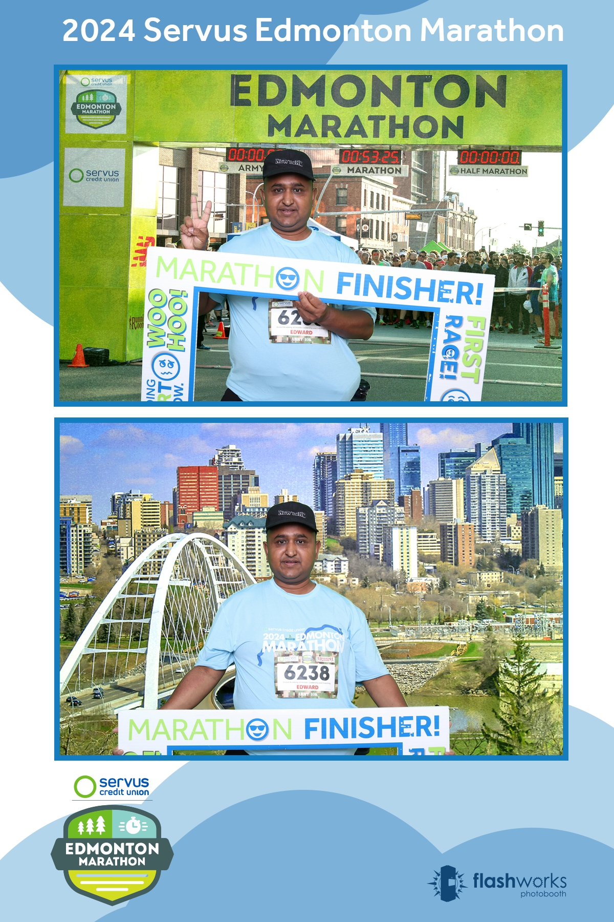 Servus Edmonton Marathon | View more photos from the event at gallery.flashworksphotobooth.com/u/FlashworksPhotoboothInc/Servus-Edmonton-Marathon-0