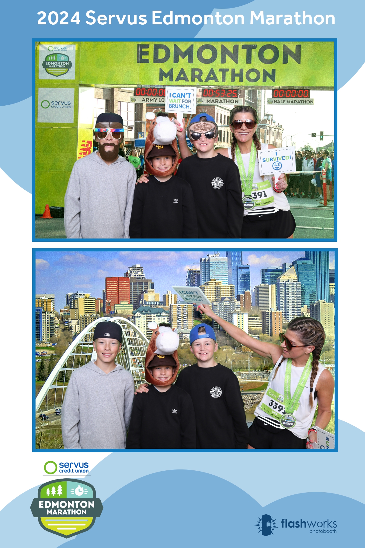Servus Edmonton Marathon | View more photos from the event at gallery.flashworksphotobooth.com/u/FlashworksPhotoboothInc/Servus-Edmonton-Marathon-0