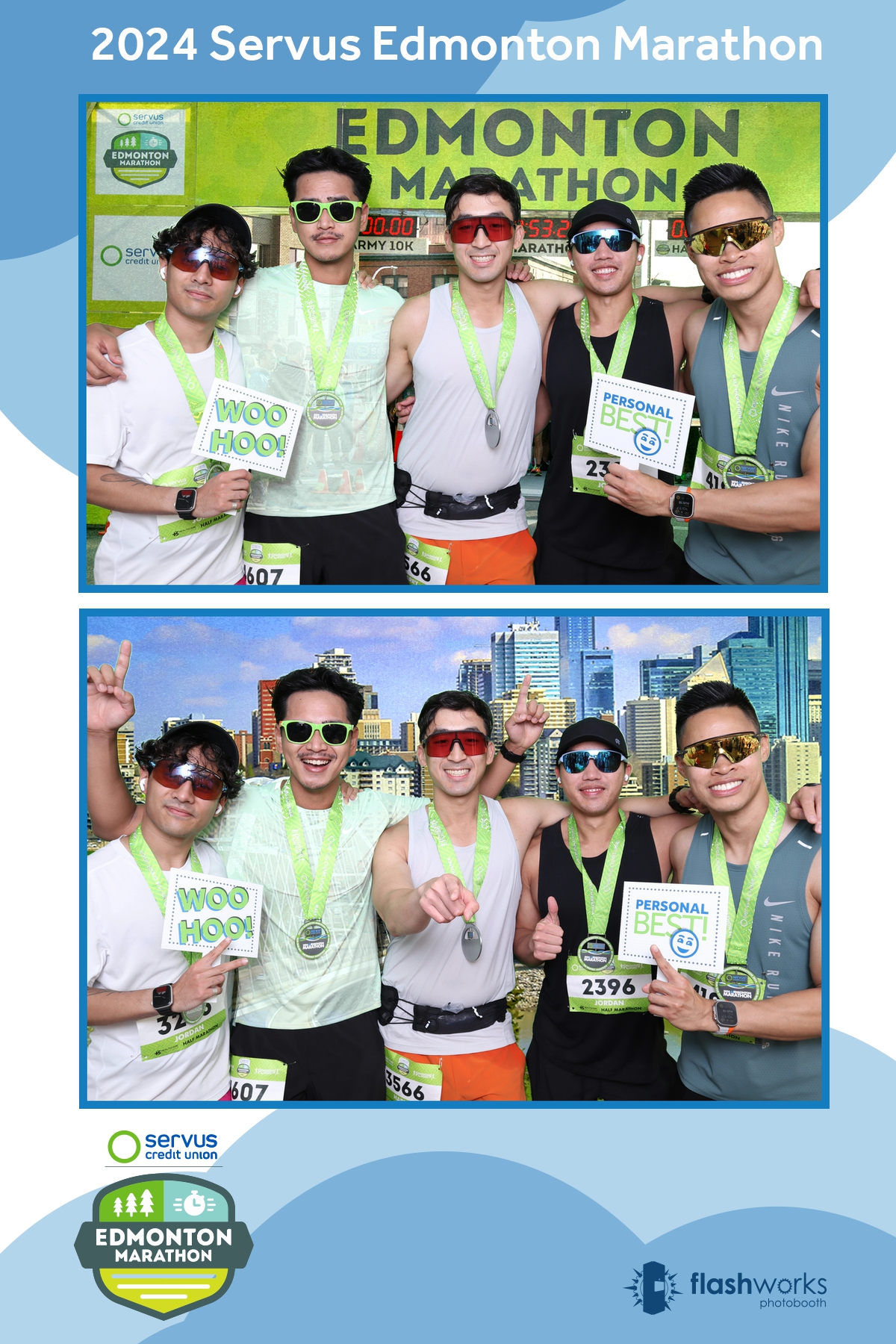 Servus Edmonton Marathon | View more photos from the event at gallery.flashworksphotobooth.com/u/FlashworksPhotoboothInc/Servus-Edmonton-Marathon-0
