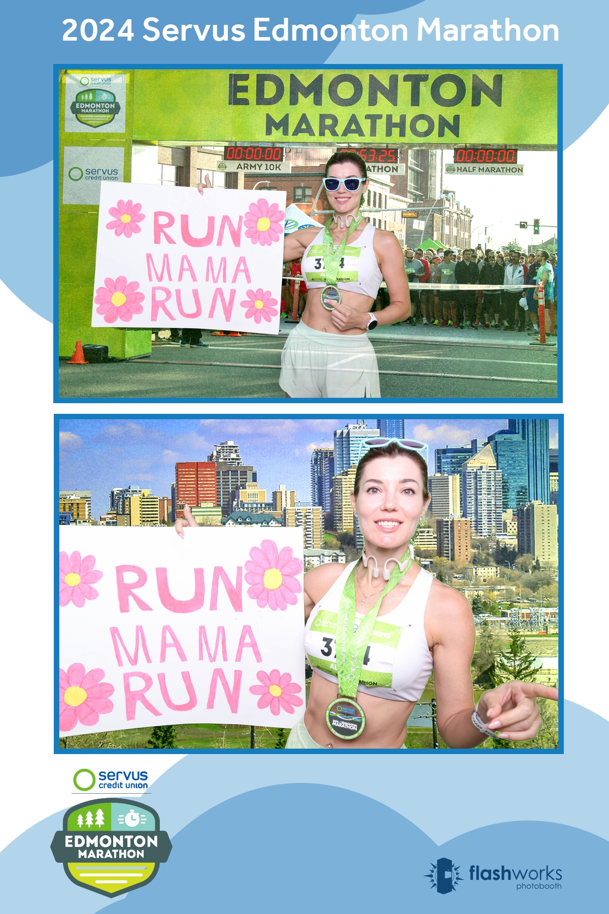 Servus Edmonton Marathon | View more photos from the event at gallery.flashworksphotobooth.com/u/FlashworksPhotoboothInc/Servus-Edmonton-Marathon-0