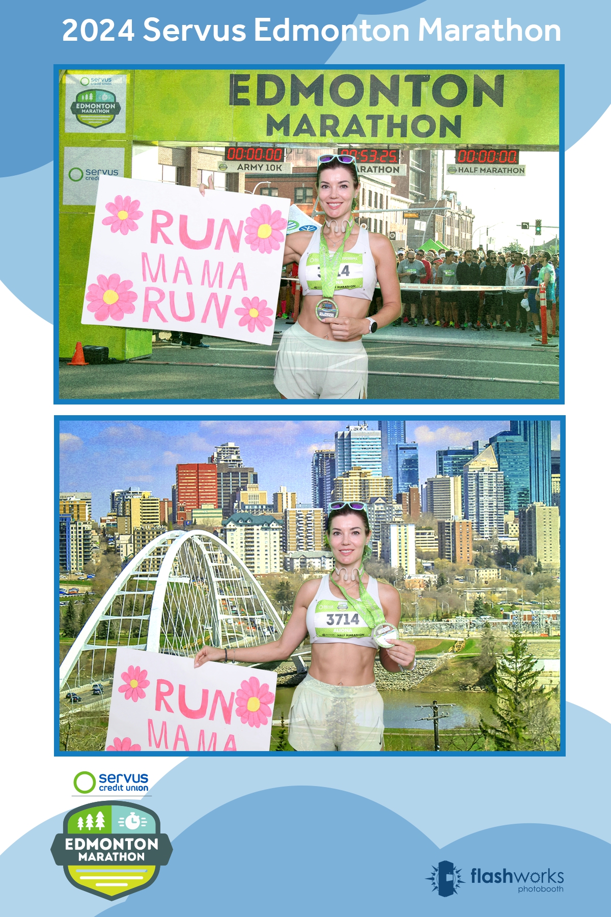 Servus Edmonton Marathon | View more photos from the event at gallery.flashworksphotobooth.com/u/FlashworksPhotoboothInc/Servus-Edmonton-Marathon-0