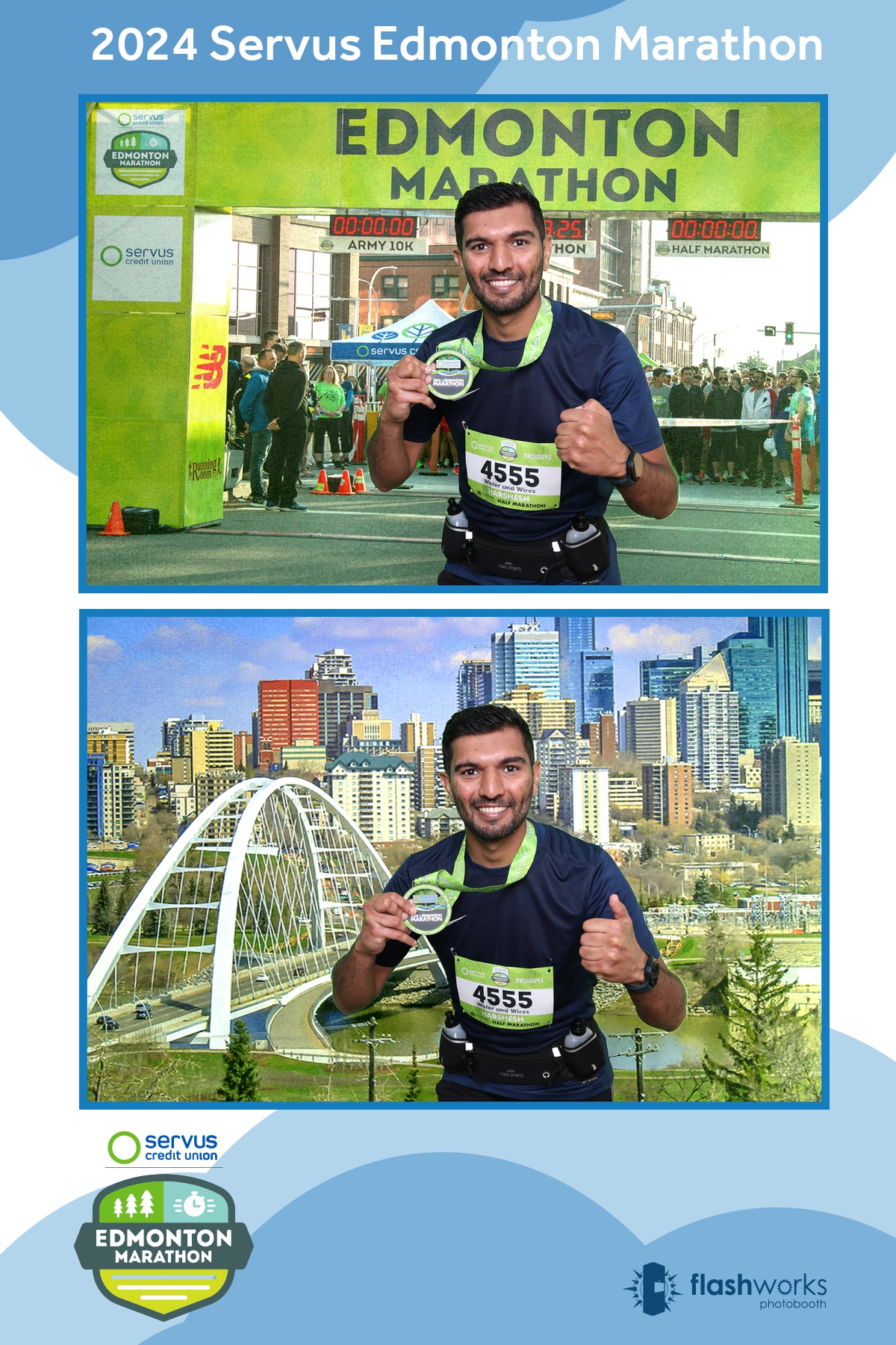 Servus Edmonton Marathon | View more photos from the event at gallery.flashworksphotobooth.com/u/FlashworksPhotoboothInc/Servus-Edmonton-Marathon-0