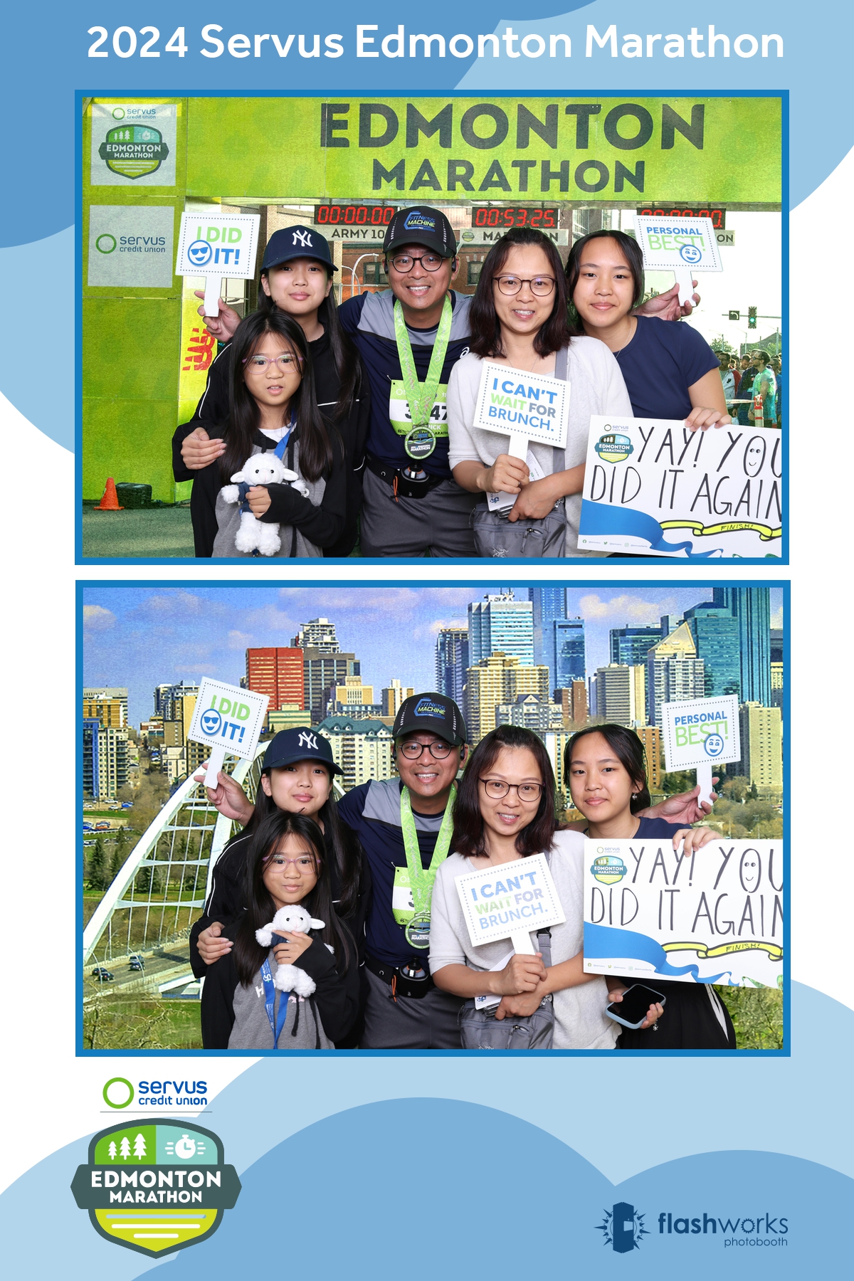 Servus Edmonton Marathon | View more photos from the event at gallery.flashworksphotobooth.com/u/FlashworksPhotoboothInc/Servus-Edmonton-Marathon-0