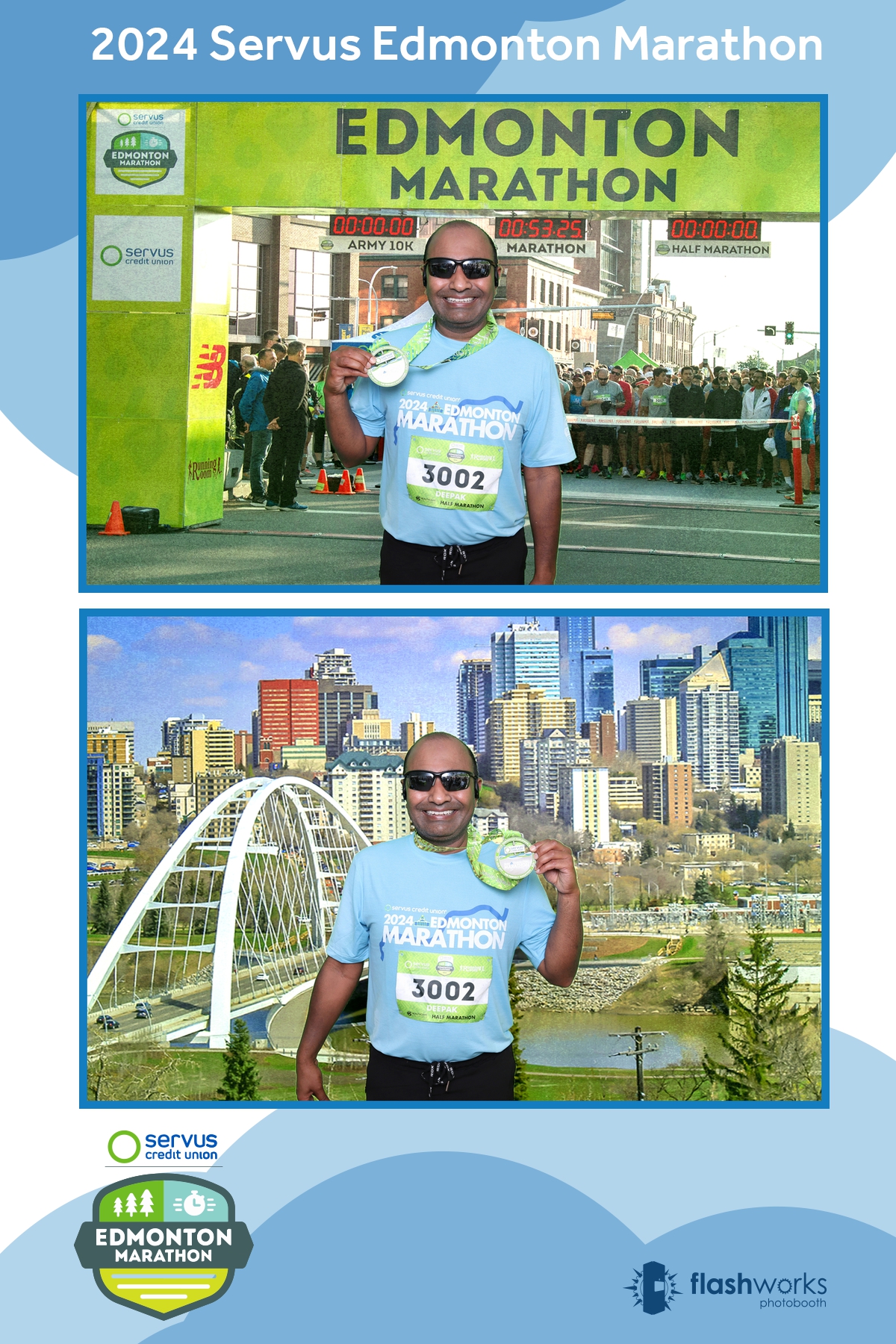 Servus Edmonton Marathon | View more photos from the event at gallery.flashworksphotobooth.com/u/FlashworksPhotoboothInc/Servus-Edmonton-Marathon-0