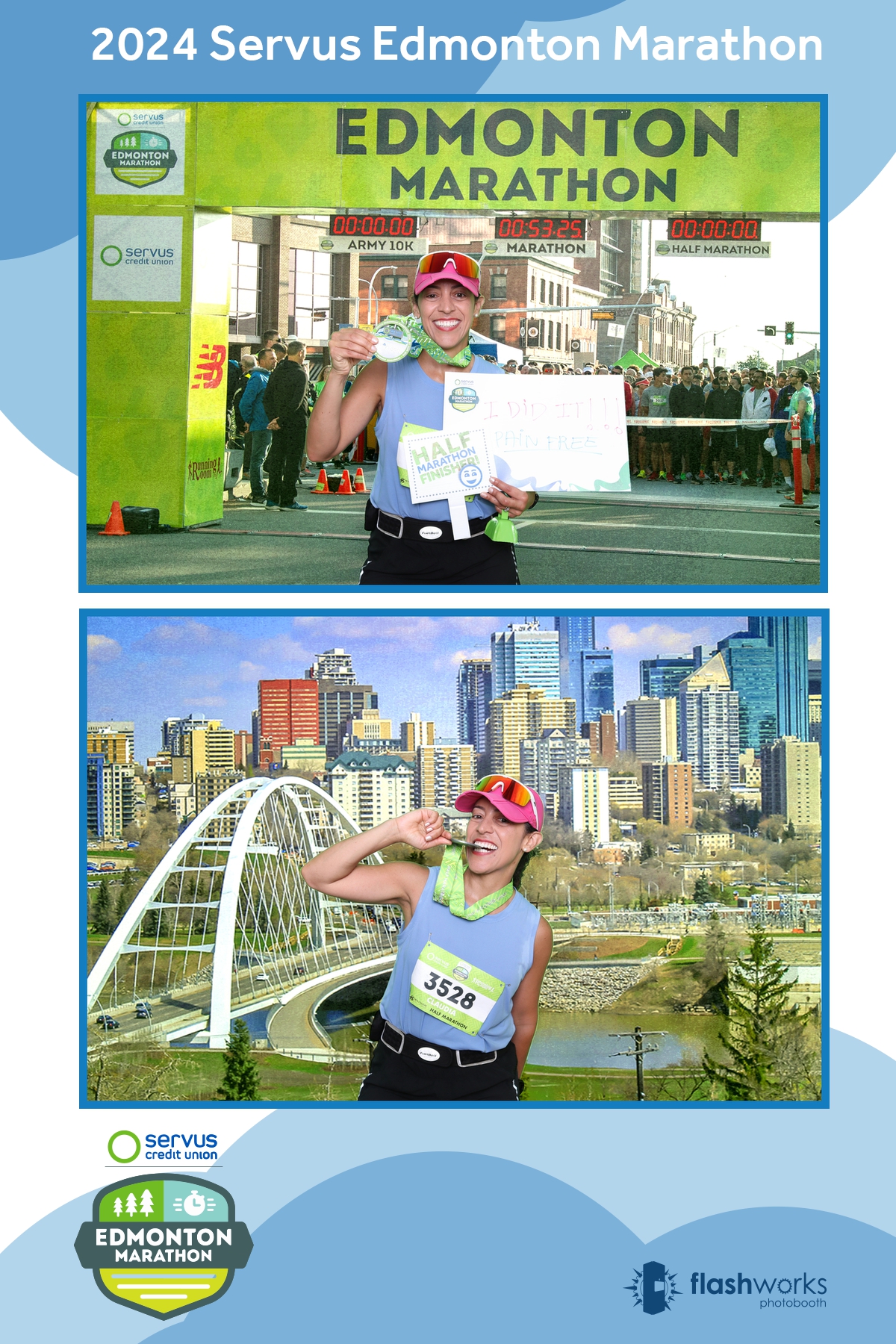 Servus Edmonton Marathon | View more photos from the event at gallery.flashworksphotobooth.com/u/FlashworksPhotoboothInc/Servus-Edmonton-Marathon-0
