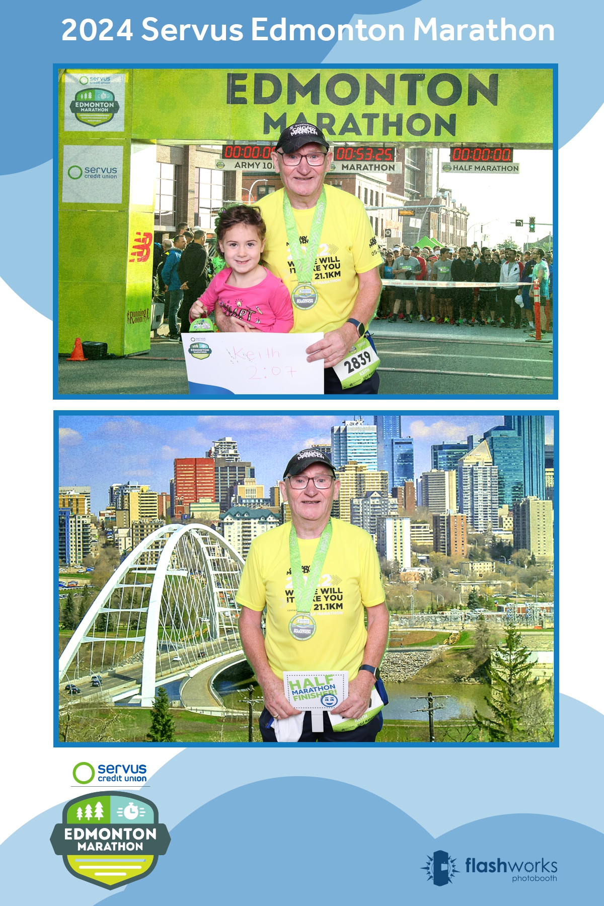 Servus Edmonton Marathon | View more photos from the event at gallery.flashworksphotobooth.com/u/FlashworksPhotoboothInc/Servus-Edmonton-Marathon-0