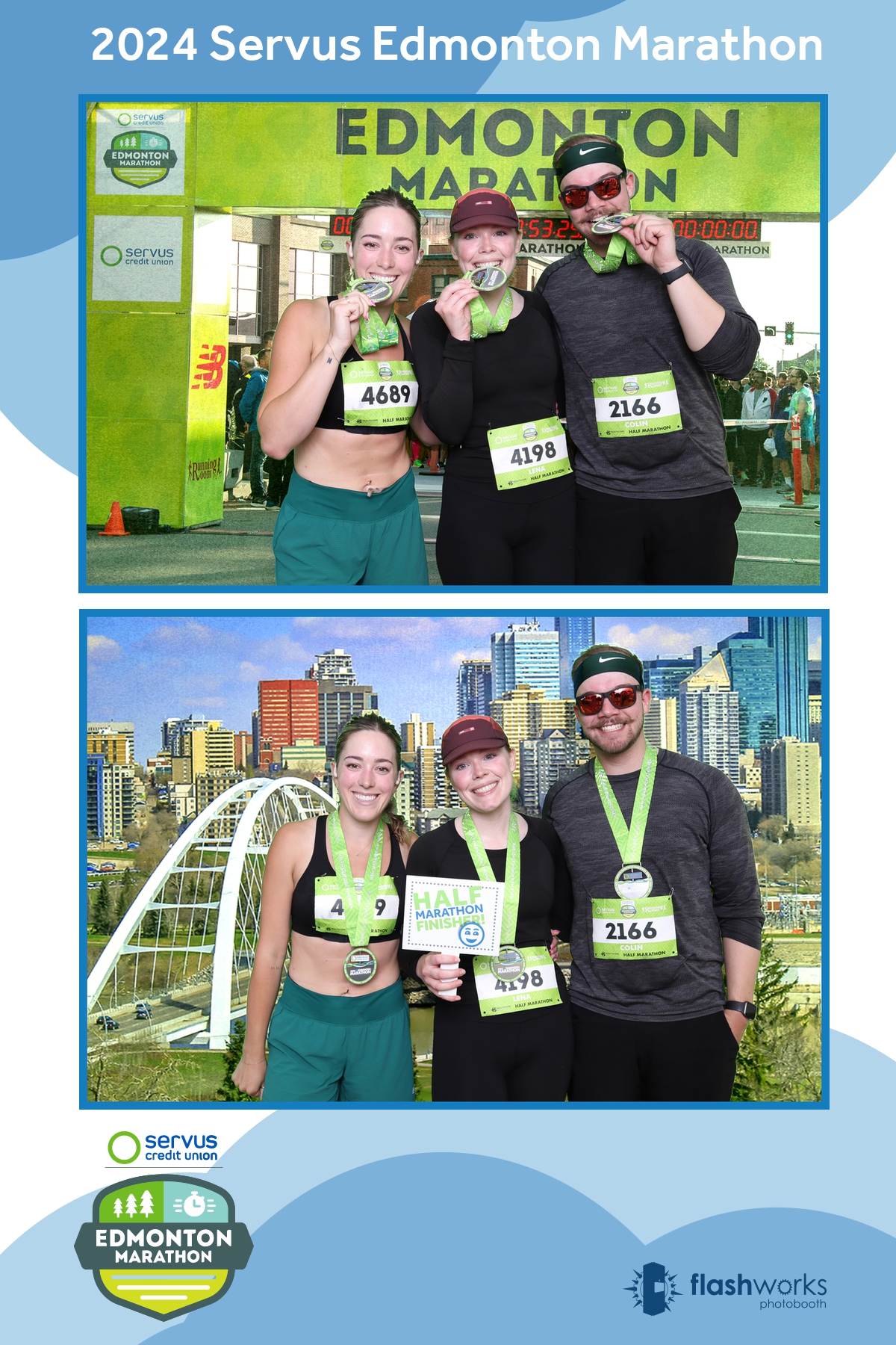 Servus Edmonton Marathon | View more photos from the event at gallery.flashworksphotobooth.com/u/FlashworksPhotoboothInc/Servus-Edmonton-Marathon-0