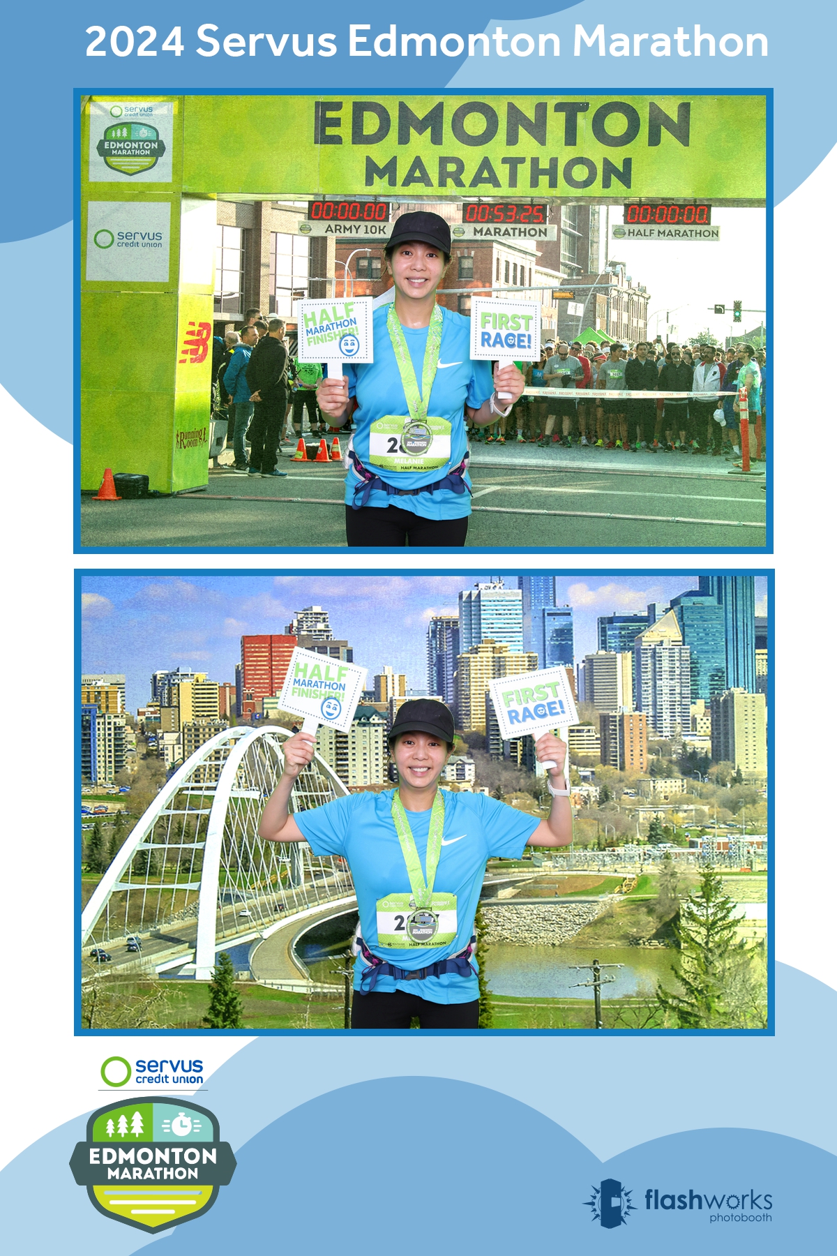 Servus Edmonton Marathon | View more photos from the event at gallery.flashworksphotobooth.com/u/FlashworksPhotoboothInc/Servus-Edmonton-Marathon-0