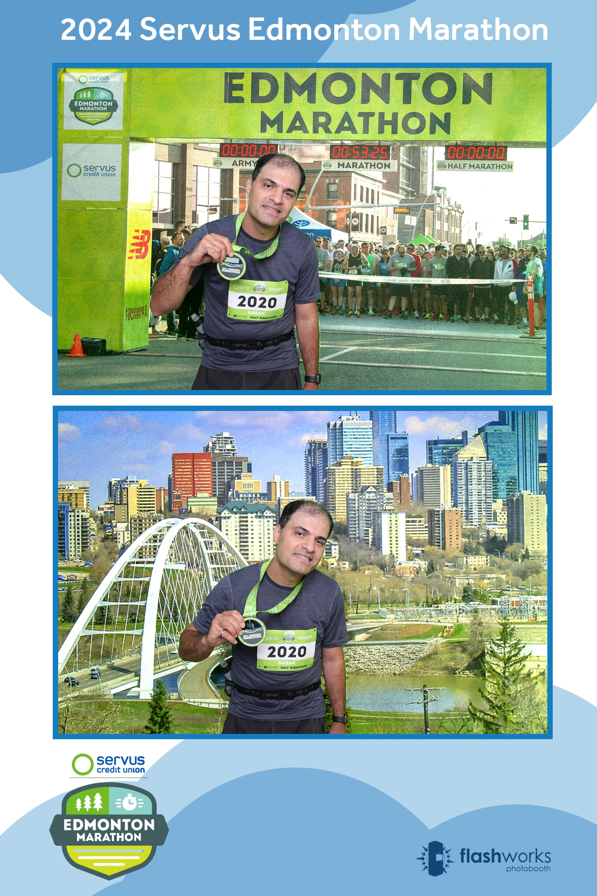 Servus Edmonton Marathon | View more photos from the event at gallery.flashworksphotobooth.com/u/FlashworksPhotoboothInc/Servus-Edmonton-Marathon-0