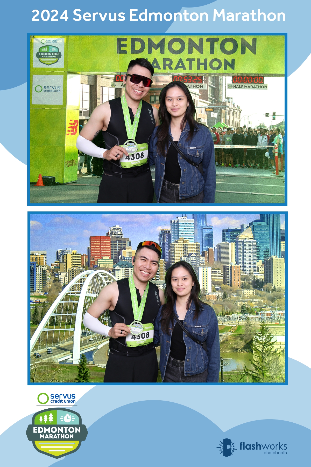 Servus Edmonton Marathon | View more photos from the event at gallery.flashworksphotobooth.com/u/FlashworksPhotoboothInc/Servus-Edmonton-Marathon-0