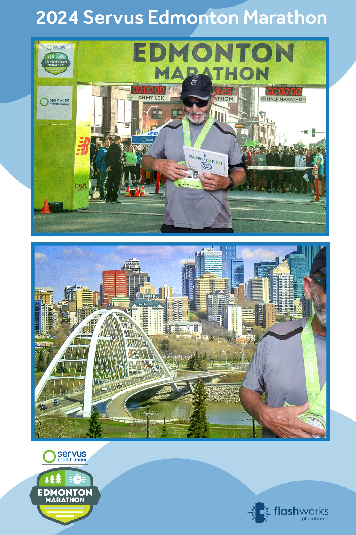 Servus Edmonton Marathon | View more photos from the event at gallery.flashworksphotobooth.com/u/FlashworksPhotoboothInc/Servus-Edmonton-Marathon-0