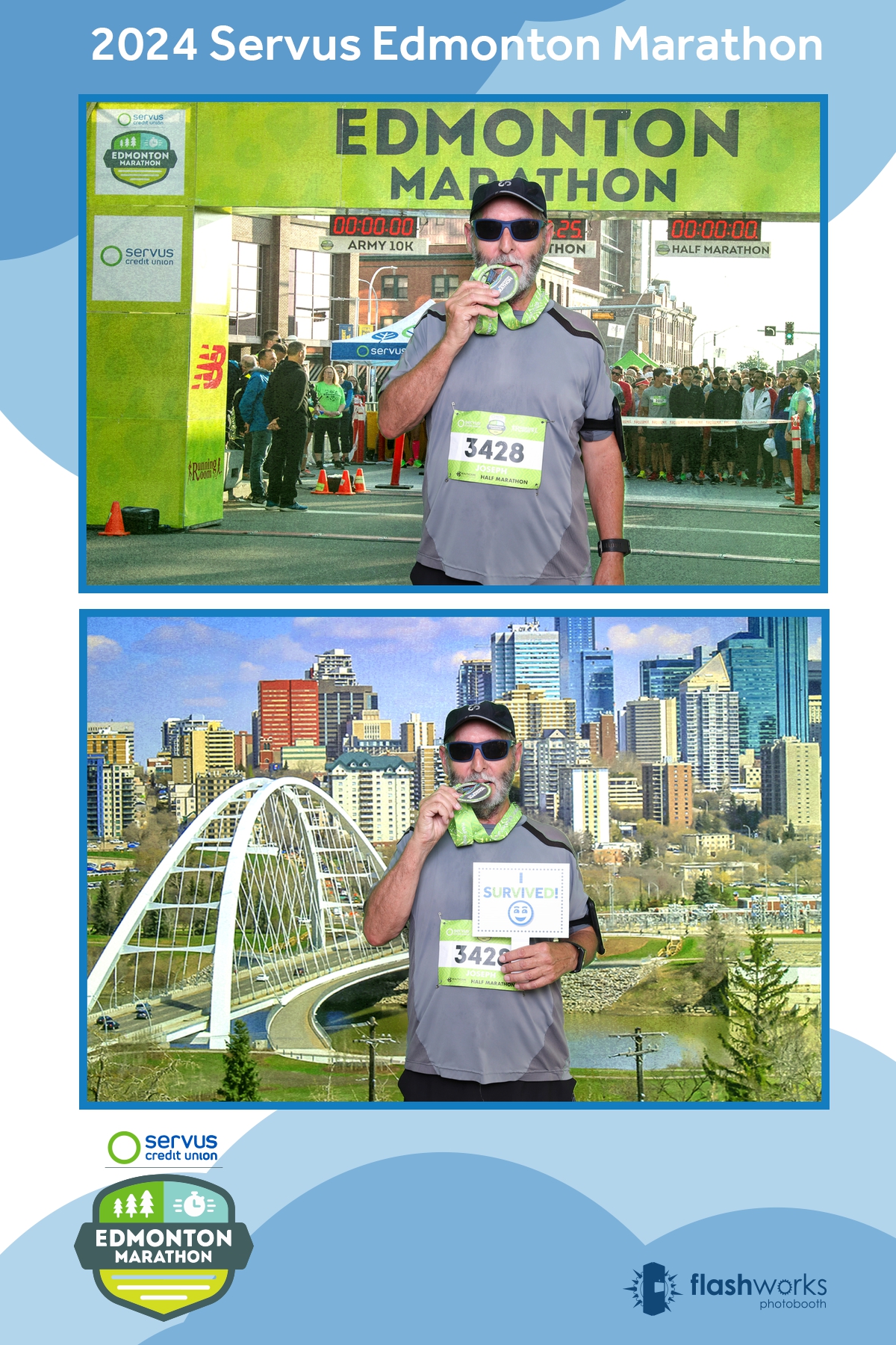 Servus Edmonton Marathon | View more photos from the event at gallery.flashworksphotobooth.com/u/FlashworksPhotoboothInc/Servus-Edmonton-Marathon-0