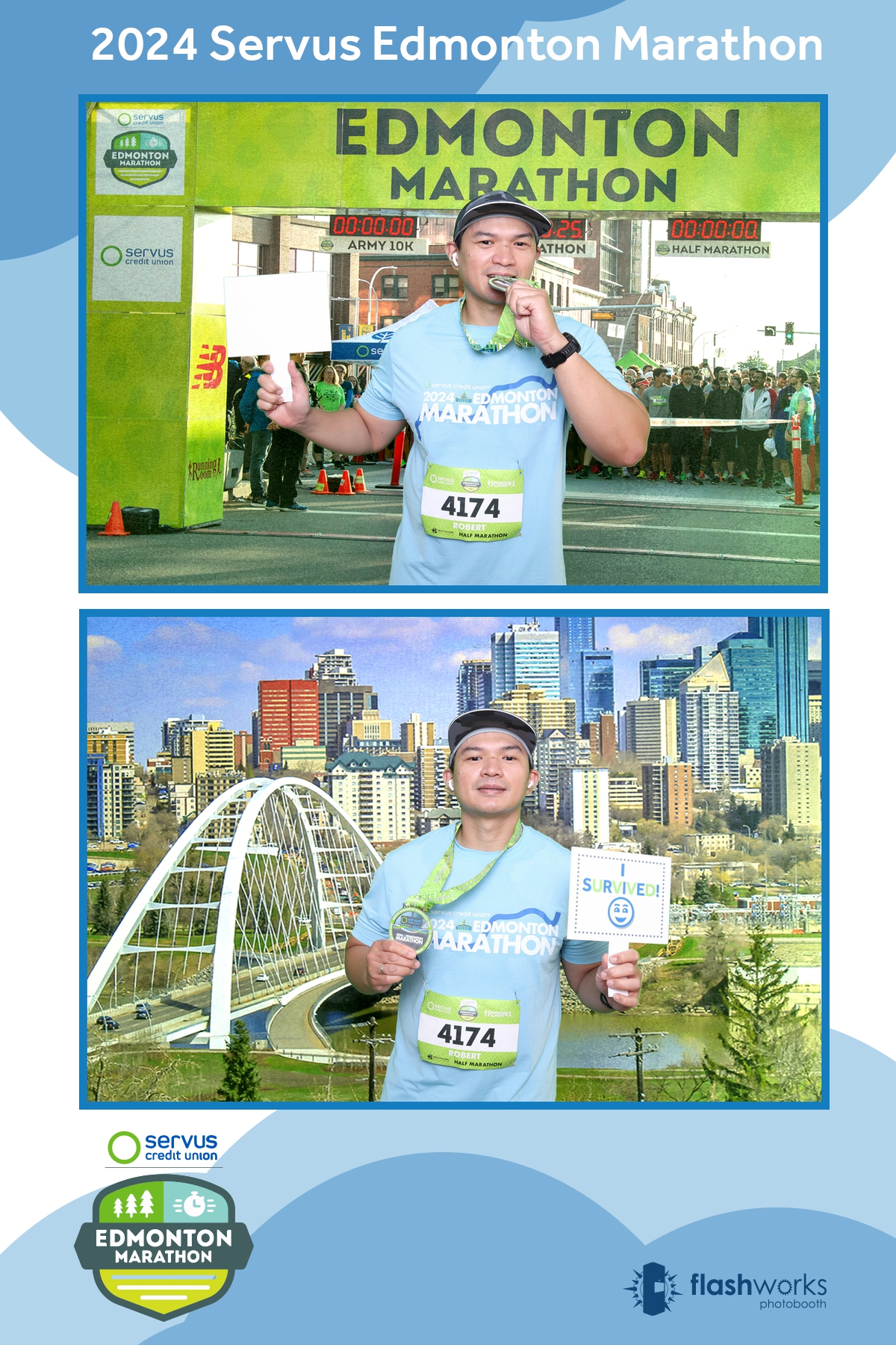 Servus Edmonton Marathon | View more photos from the event at gallery.flashworksphotobooth.com/u/FlashworksPhotoboothInc/Servus-Edmonton-Marathon-0