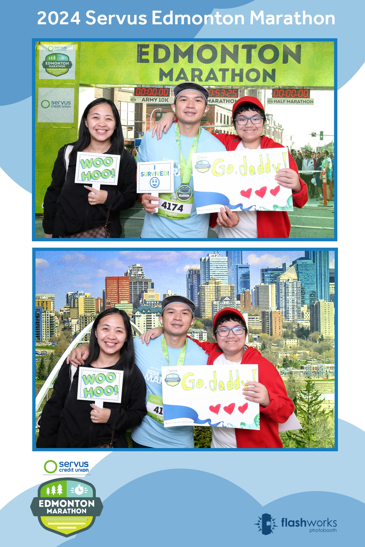 Servus Edmonton Marathon | View more photos from the event at gallery.flashworksphotobooth.com/u/FlashworksPhotoboothInc/Servus-Edmonton-Marathon-0