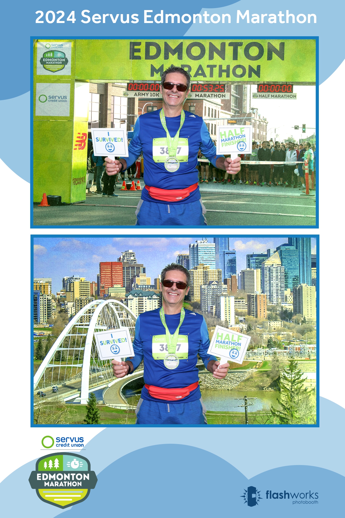 Servus Edmonton Marathon | View more photos from the event at gallery.flashworksphotobooth.com/u/FlashworksPhotoboothInc/Servus-Edmonton-Marathon-0