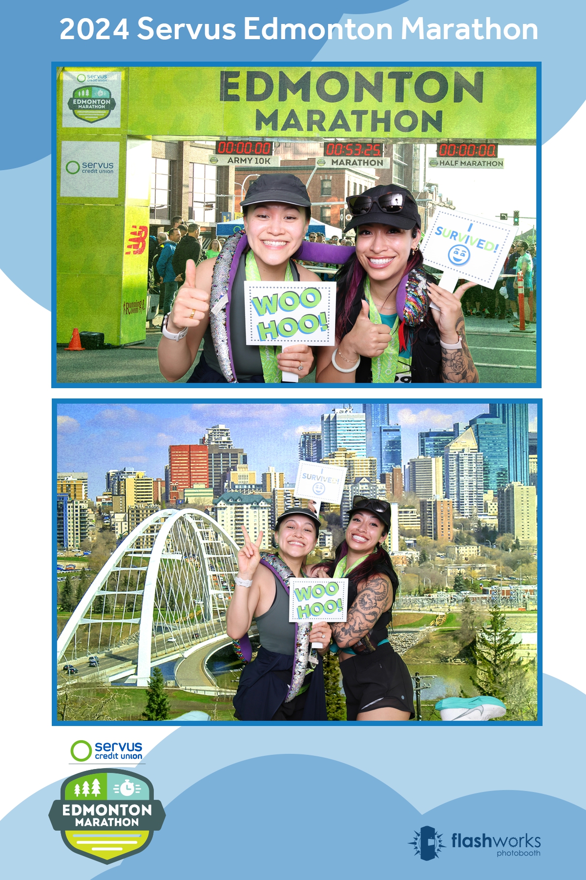 Servus Edmonton Marathon | View more photos from the event at gallery.flashworksphotobooth.com/u/FlashworksPhotoboothInc/Servus-Edmonton-Marathon-0