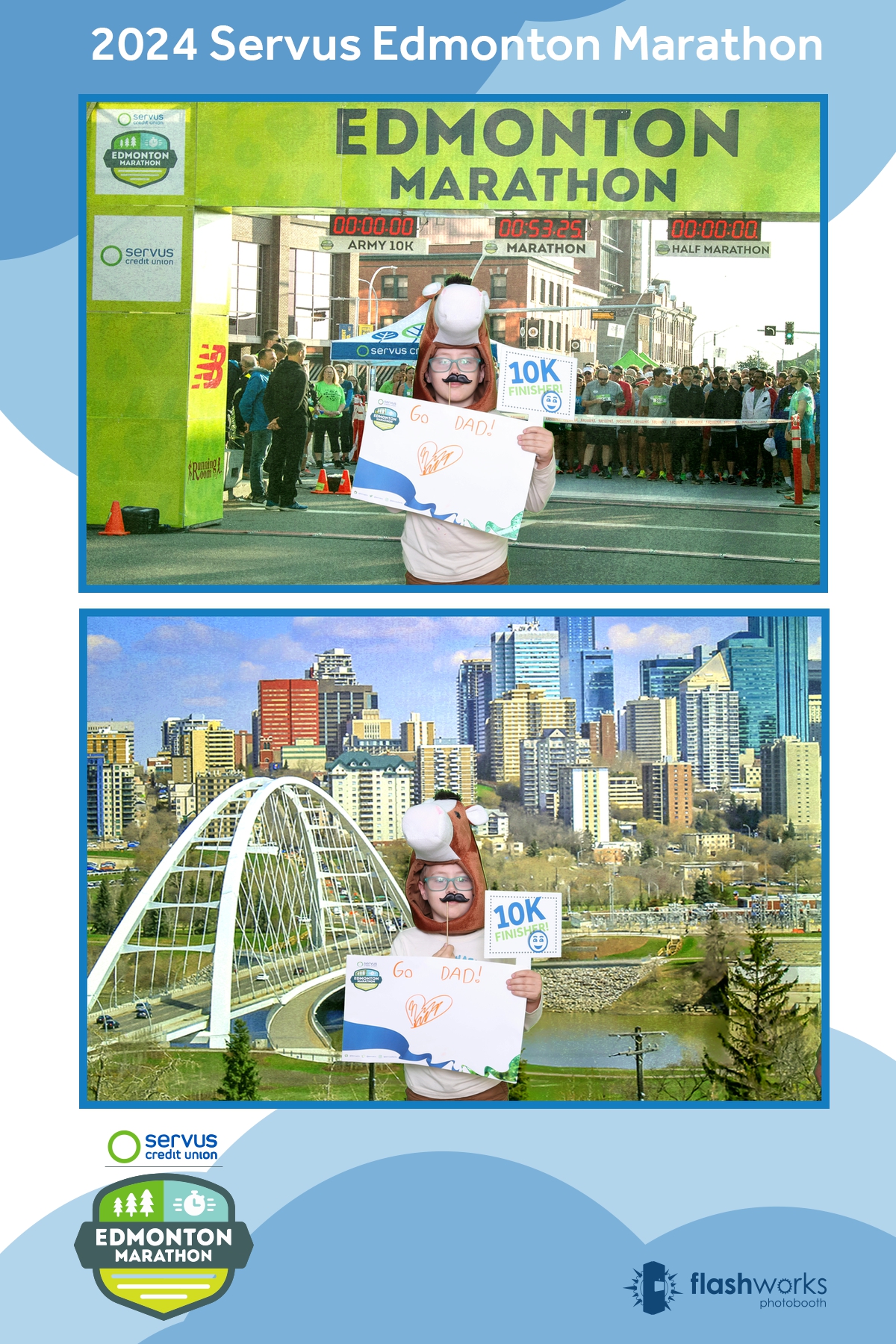 Servus Edmonton Marathon | View more photos from the event at gallery.flashworksphotobooth.com/u/FlashworksPhotoboothInc/Servus-Edmonton-Marathon-0
