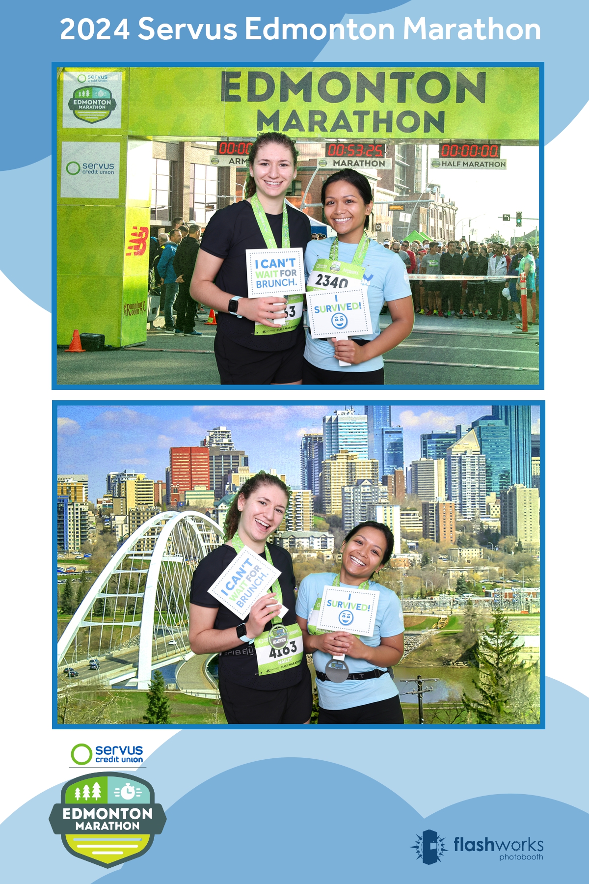 Servus Edmonton Marathon | View more photos from the event at gallery.flashworksphotobooth.com/u/FlashworksPhotoboothInc/Servus-Edmonton-Marathon-0