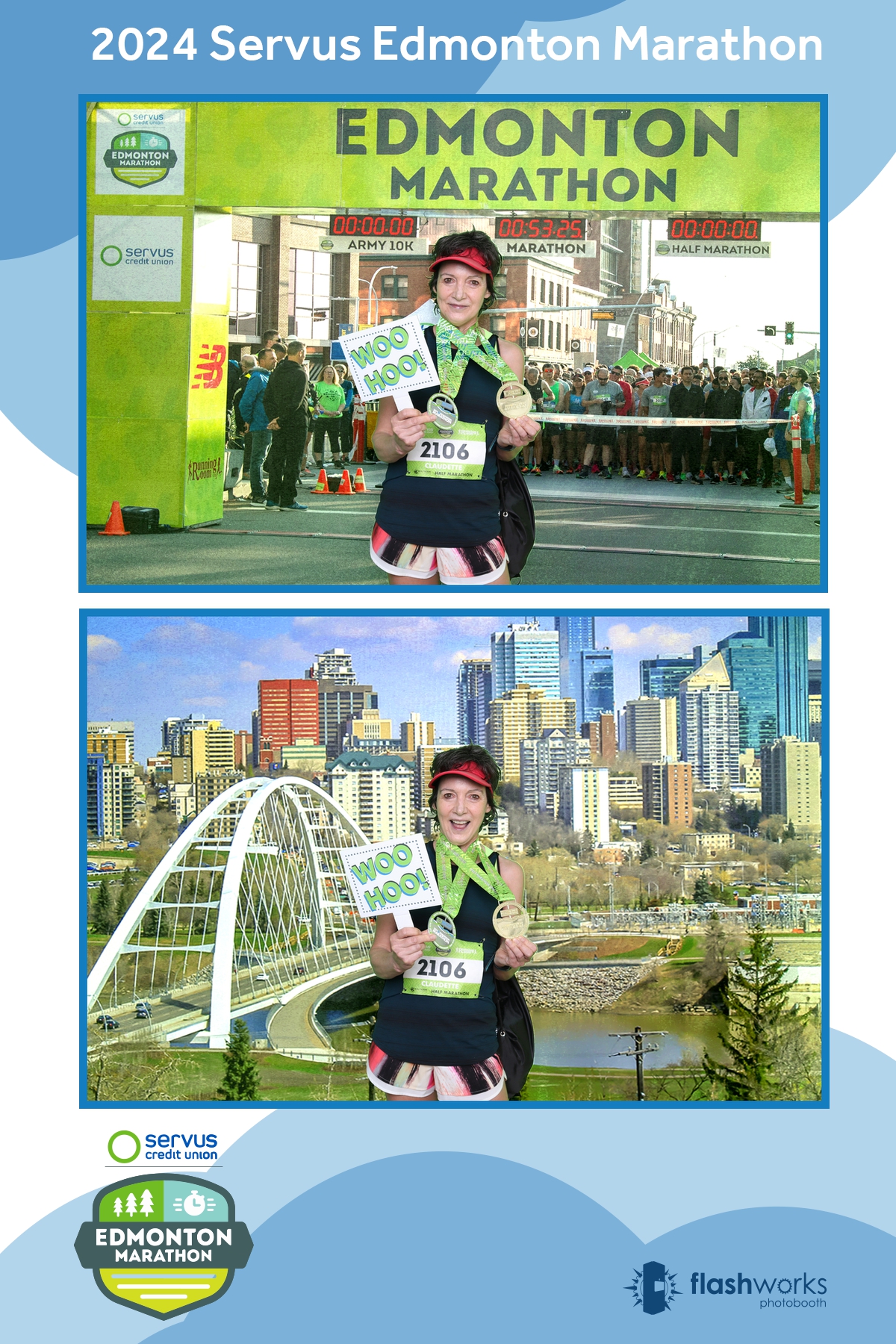 Servus Edmonton Marathon | View more photos from the event at gallery.flashworksphotobooth.com/u/FlashworksPhotoboothInc/Servus-Edmonton-Marathon-0