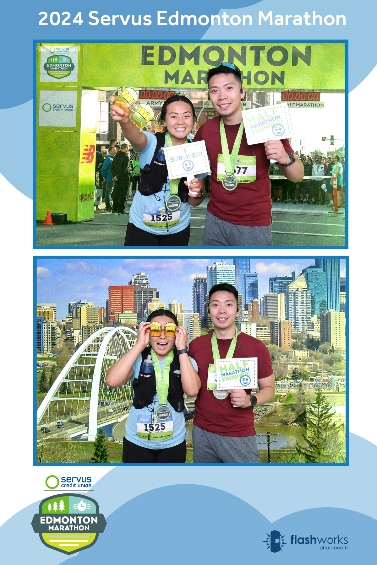 Servus Edmonton Marathon | View more photos from the event at gallery.flashworksphotobooth.com/u/FlashworksPhotoboothInc/Servus-Edmonton-Marathon-0