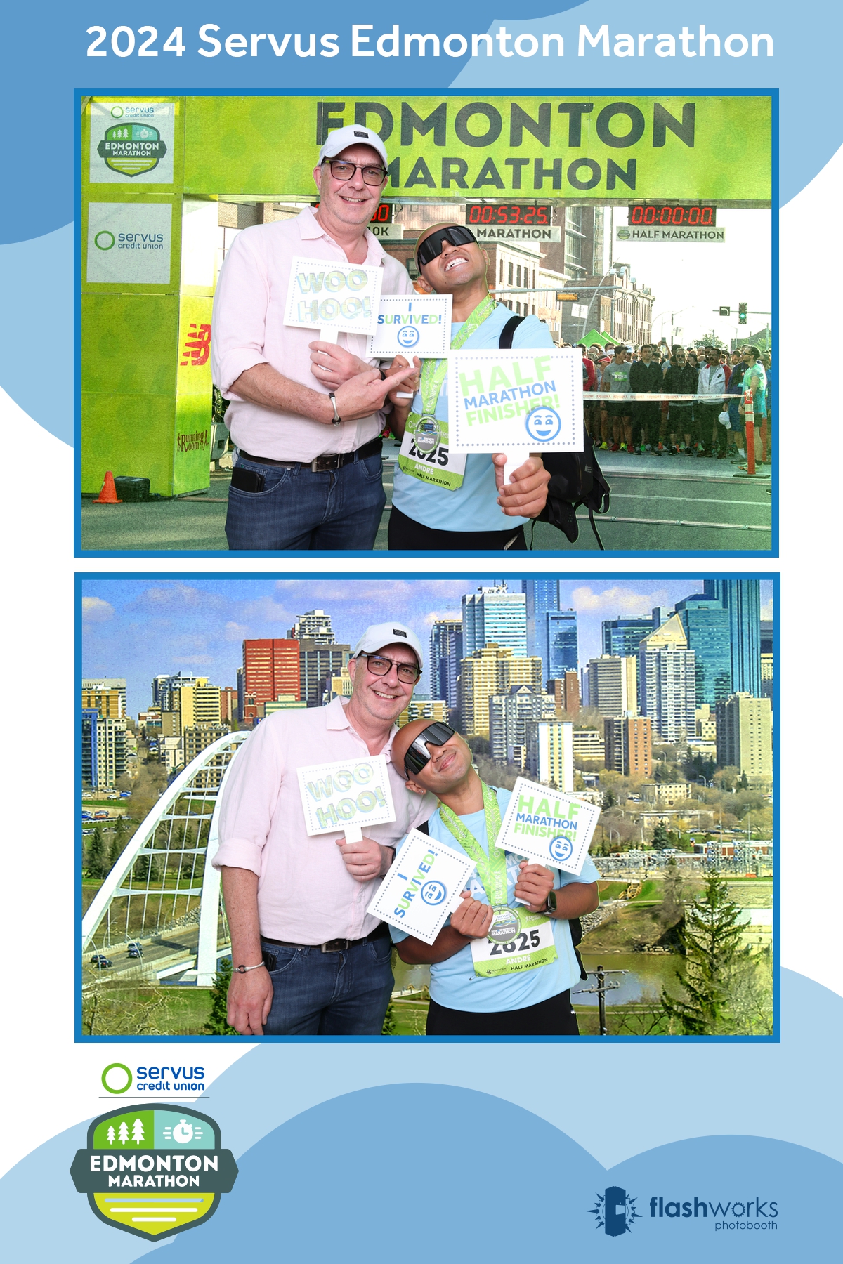 Servus Edmonton Marathon | View more photos from the event at gallery.flashworksphotobooth.com/u/FlashworksPhotoboothInc/Servus-Edmonton-Marathon-0