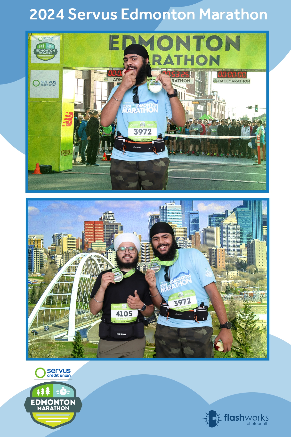 Servus Edmonton Marathon | View more photos from the event at gallery.flashworksphotobooth.com/u/FlashworksPhotoboothInc/Servus-Edmonton-Marathon-0