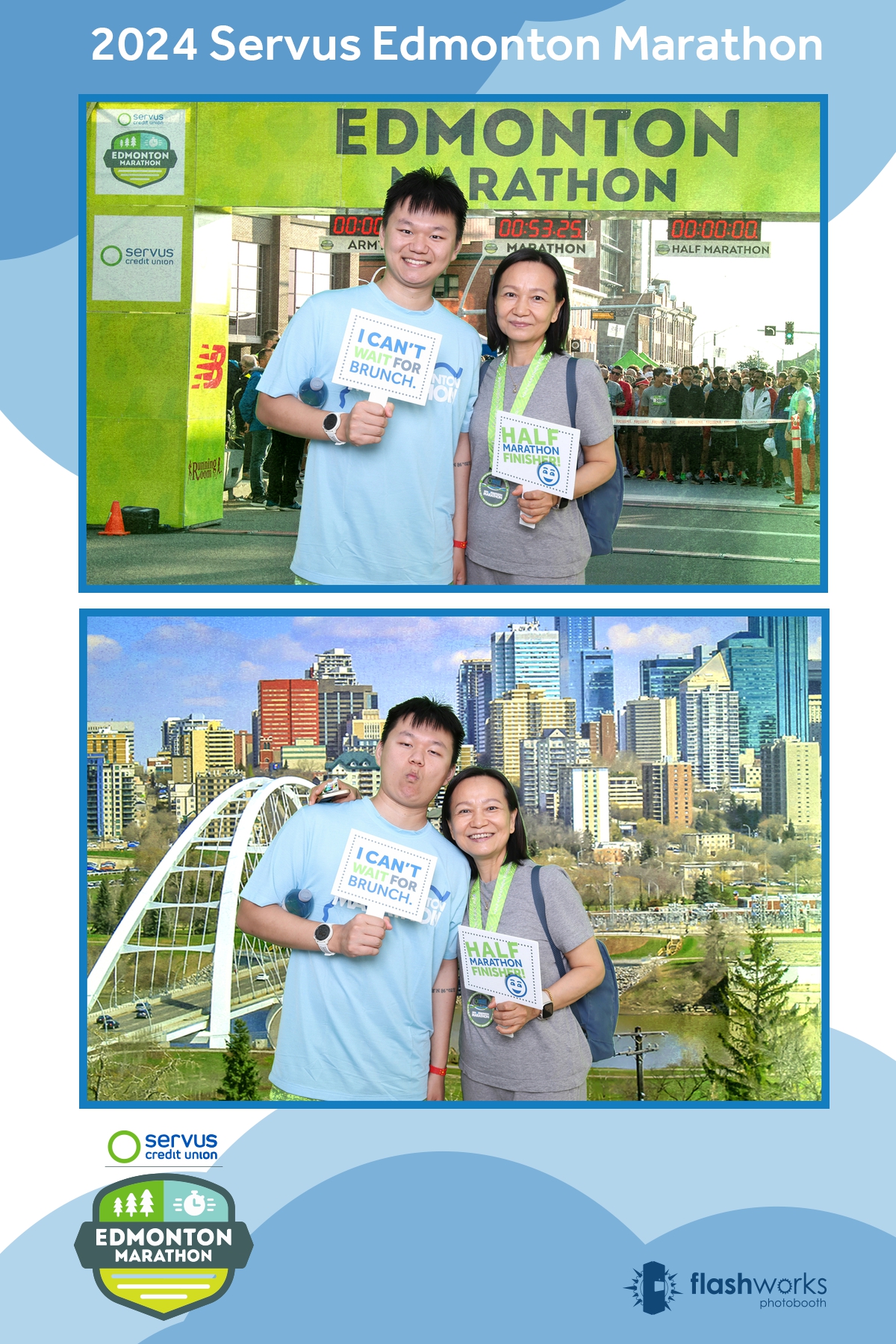 Servus Edmonton Marathon | View more photos from the event at gallery.flashworksphotobooth.com/u/FlashworksPhotoboothInc/Servus-Edmonton-Marathon-0