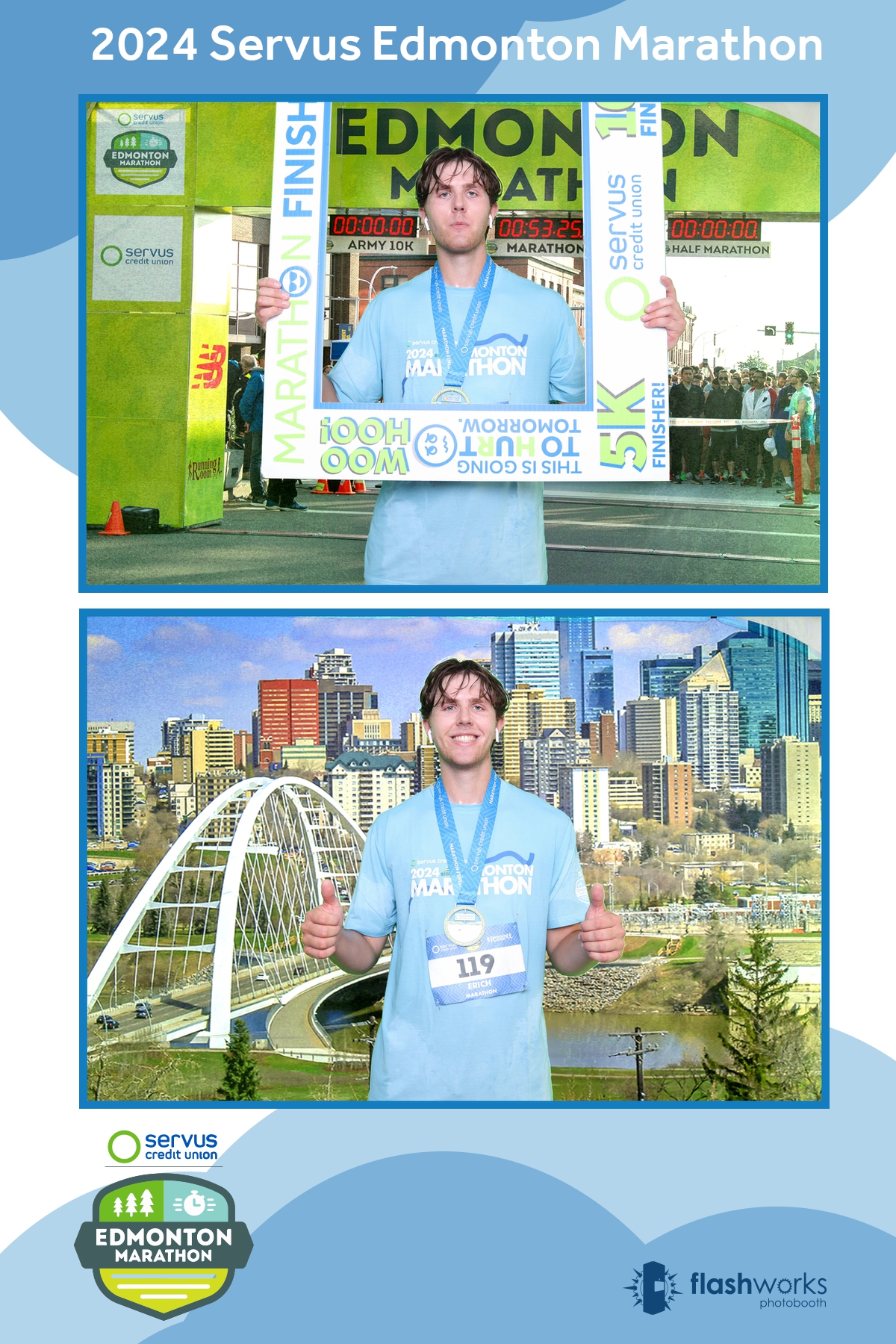 Servus Edmonton Marathon | View more photos from the event at gallery.flashworksphotobooth.com/u/FlashworksPhotoboothInc/Servus-Edmonton-Marathon-0