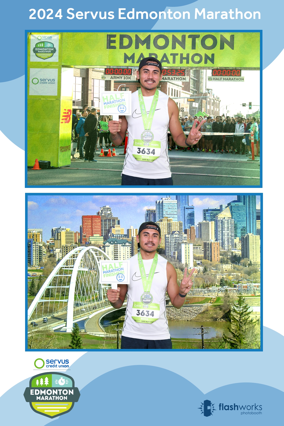 Servus Edmonton Marathon | View more photos from the event at gallery.flashworksphotobooth.com/u/FlashworksPhotoboothInc/Servus-Edmonton-Marathon-0