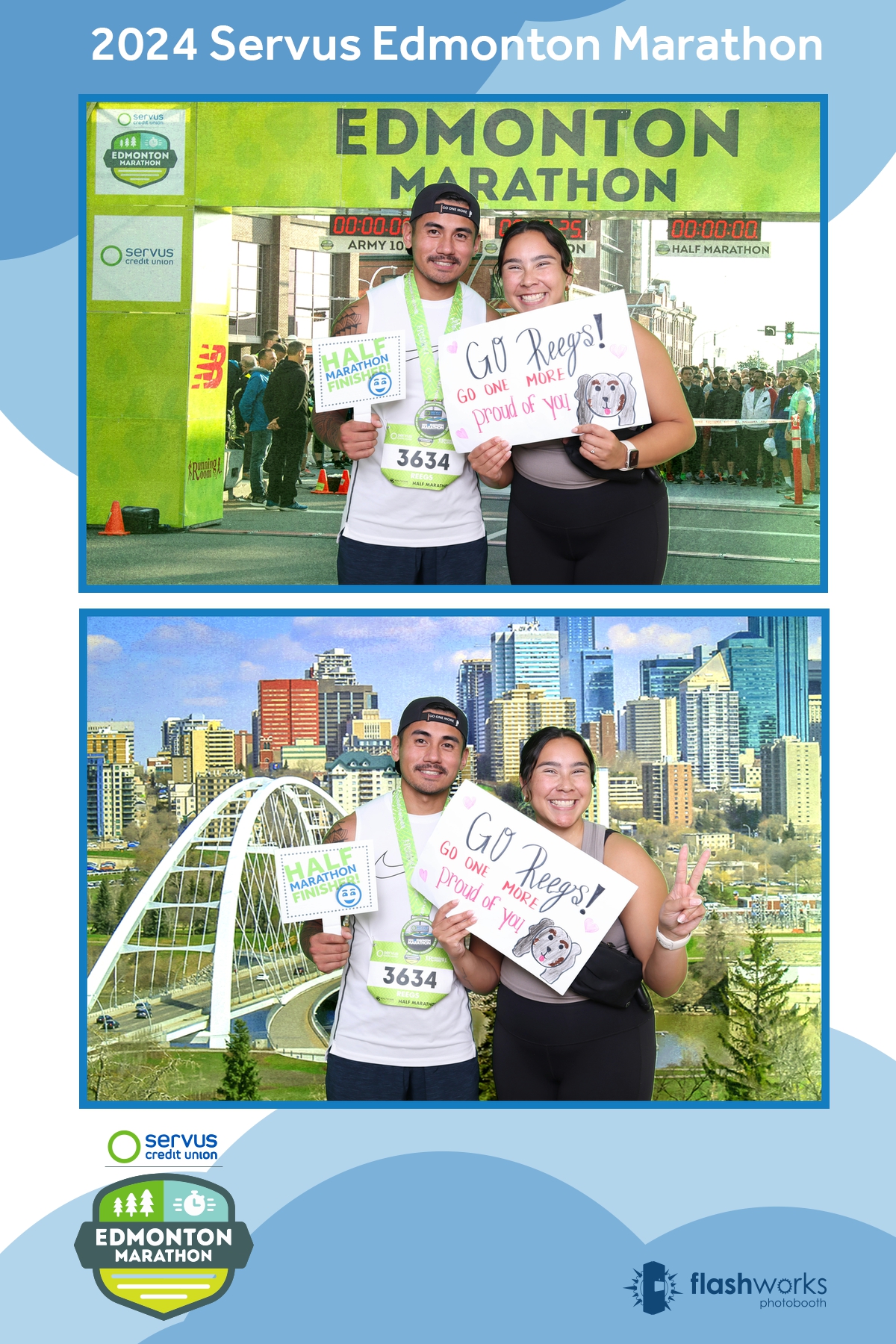 Servus Edmonton Marathon | View more photos from the event at gallery.flashworksphotobooth.com/u/FlashworksPhotoboothInc/Servus-Edmonton-Marathon-0