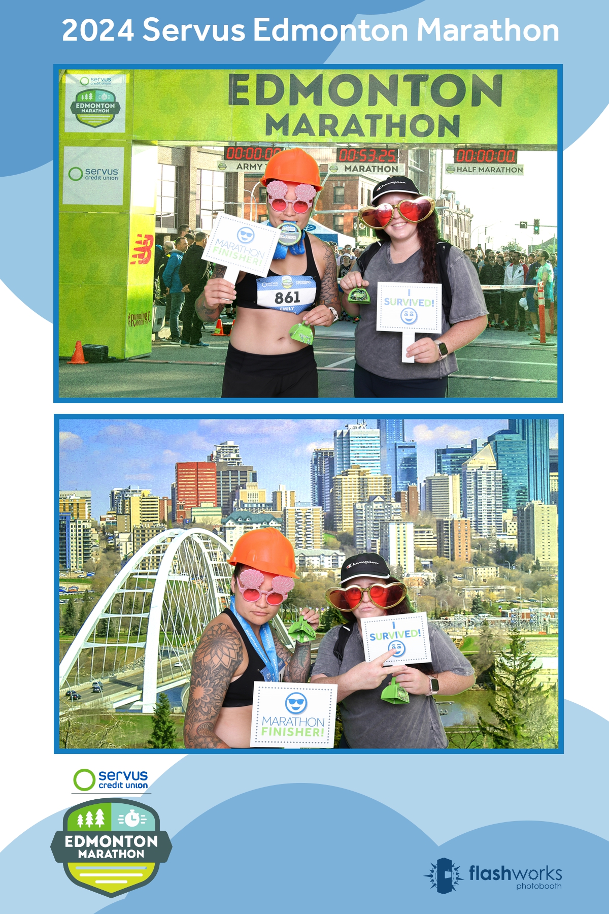 Servus Edmonton Marathon | View more photos from the event at gallery.flashworksphotobooth.com/u/FlashworksPhotoboothInc/Servus-Edmonton-Marathon-0