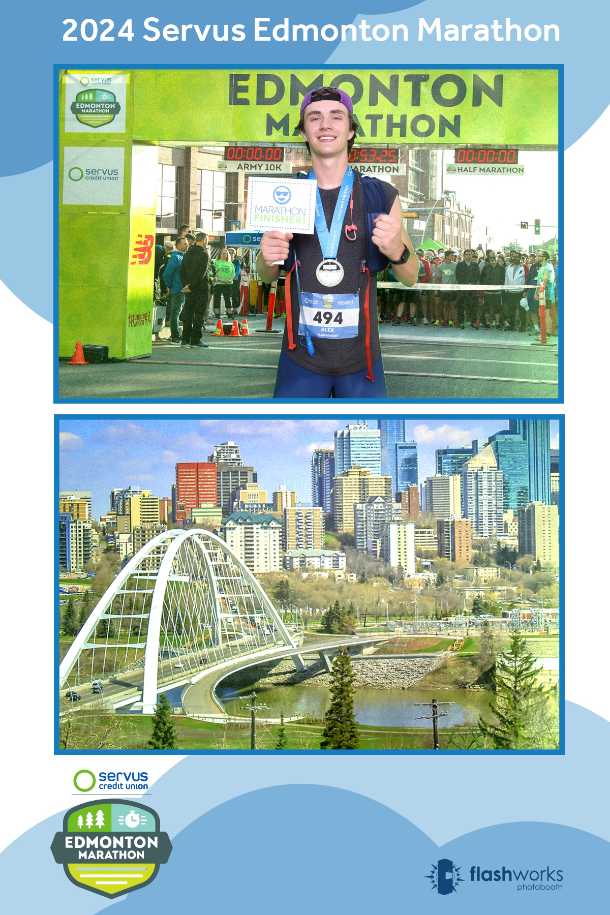 Servus Edmonton Marathon | View more photos from the event at gallery.flashworksphotobooth.com/u/FlashworksPhotoboothInc/Servus-Edmonton-Marathon-0