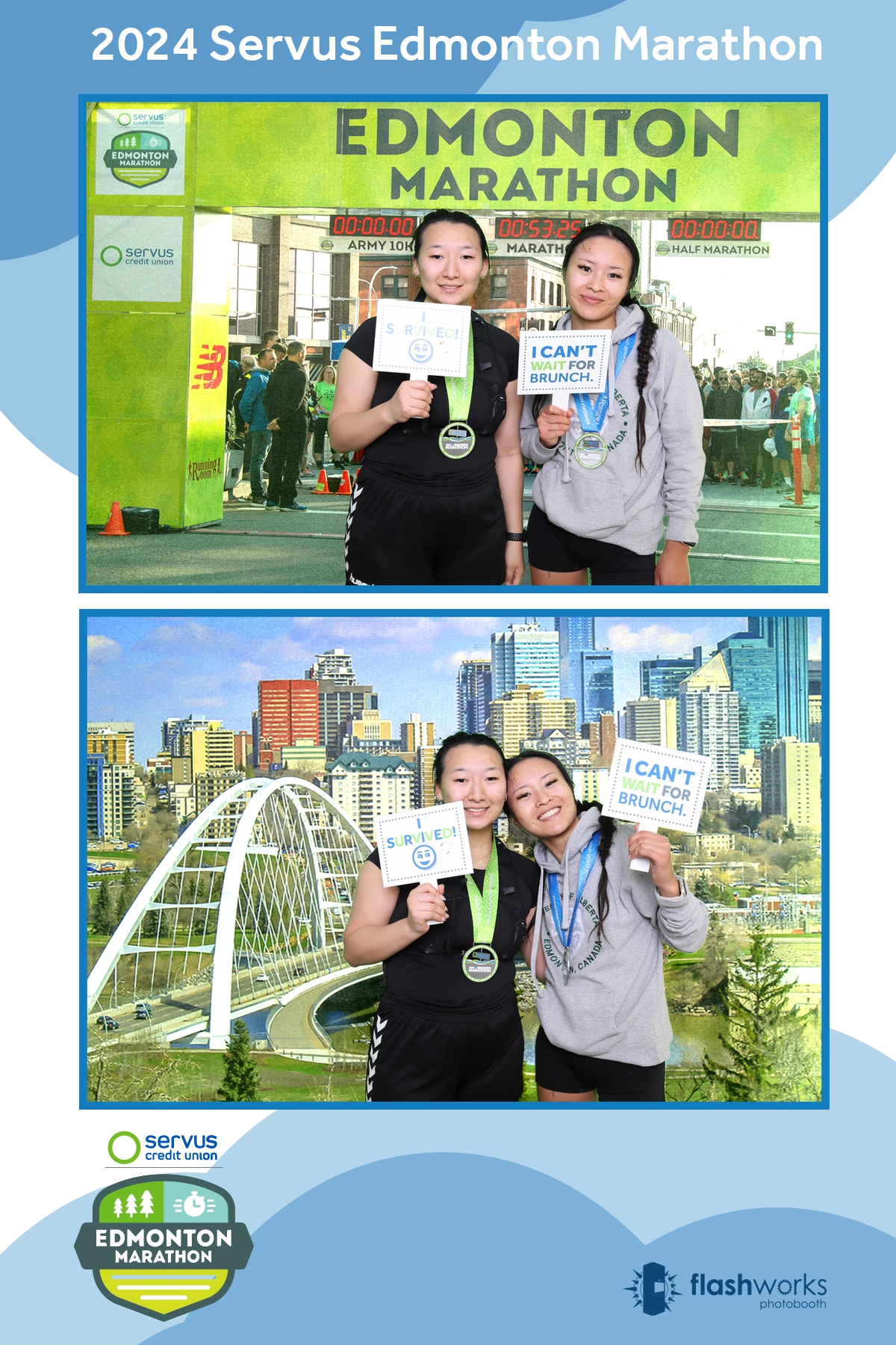 Servus Edmonton Marathon | View more photos from the event at gallery.flashworksphotobooth.com/u/FlashworksPhotoboothInc/Servus-Edmonton-Marathon-0