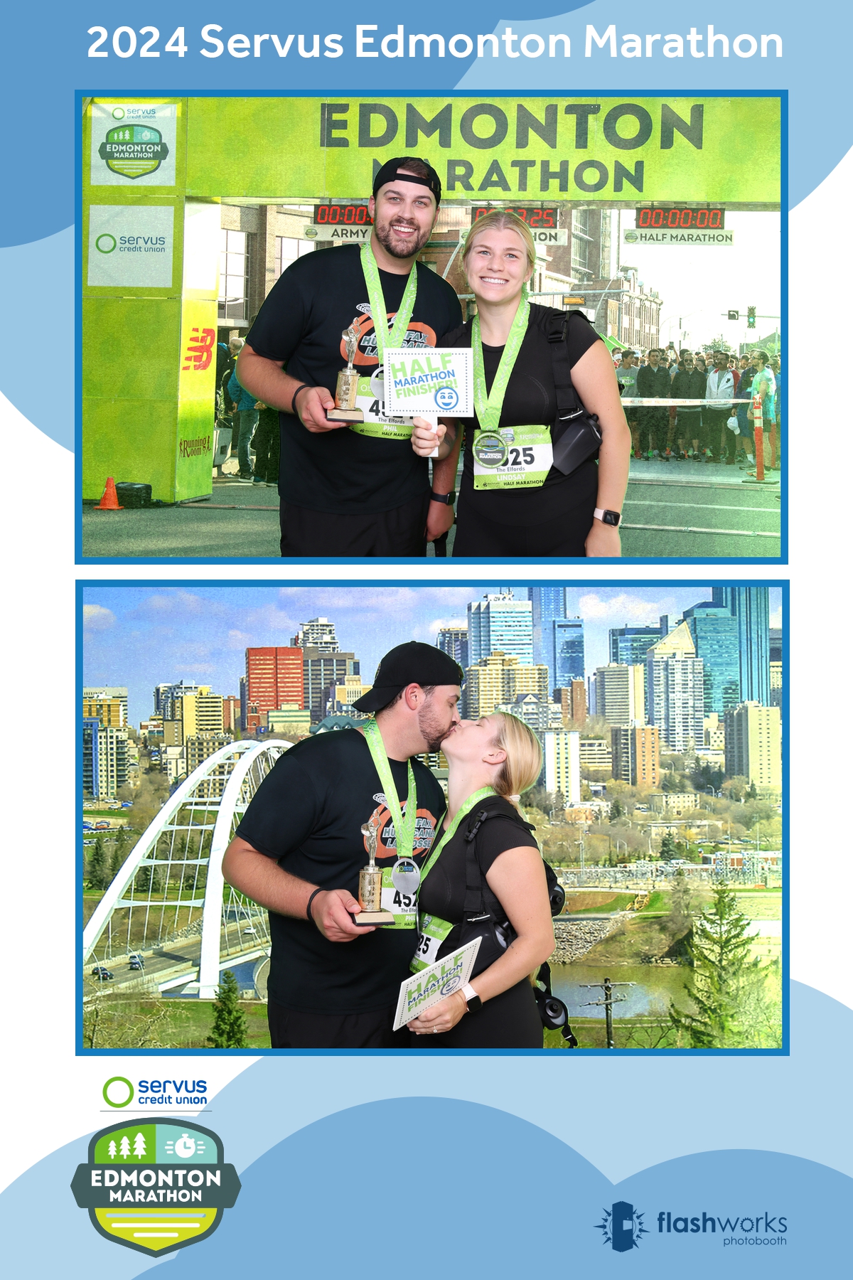Servus Edmonton Marathon | View more photos from the event at gallery.flashworksphotobooth.com/u/FlashworksPhotoboothInc/Servus-Edmonton-Marathon-0