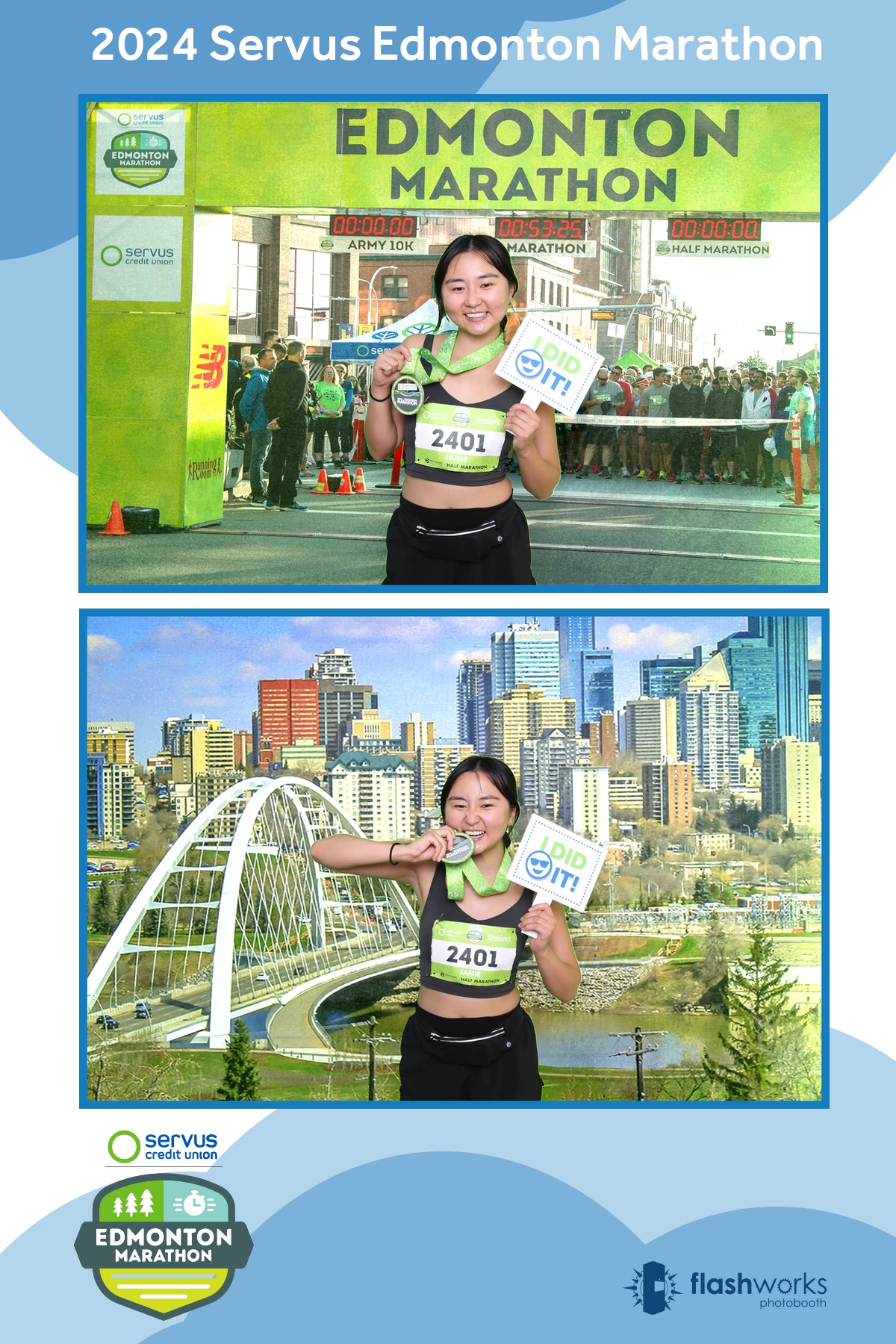 Servus Edmonton Marathon | View more photos from the event at gallery.flashworksphotobooth.com/u/FlashworksPhotoboothInc/Servus-Edmonton-Marathon-0