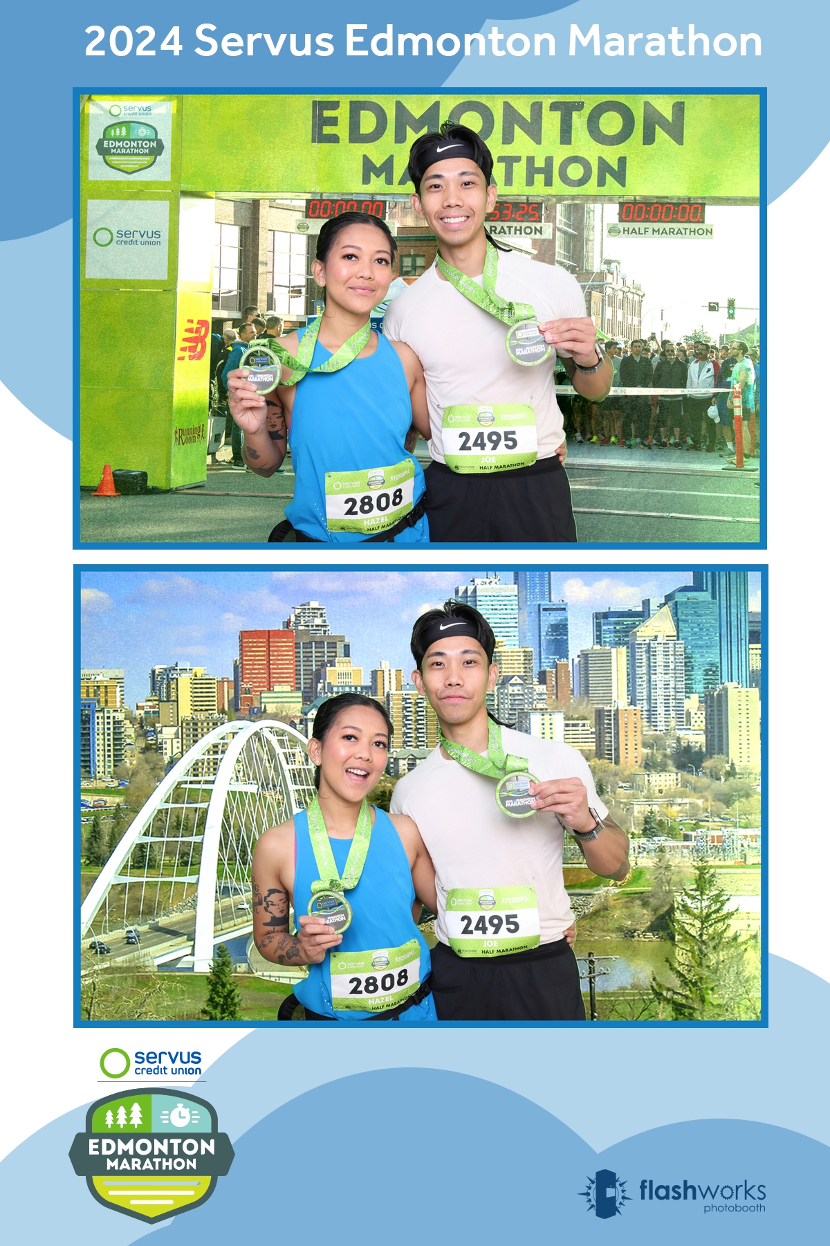 Servus Edmonton Marathon | View more photos from the event at gallery.flashworksphotobooth.com/u/FlashworksPhotoboothInc/Servus-Edmonton-Marathon-0