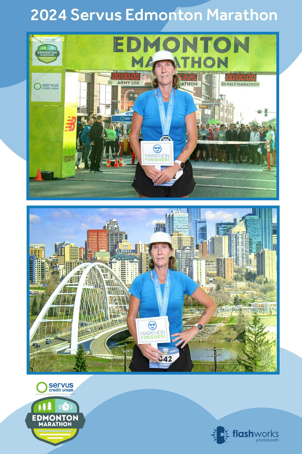 Servus Edmonton Marathon | View more photos from the event at gallery.flashworksphotobooth.com/u/FlashworksPhotoboothInc/Servus-Edmonton-Marathon-0