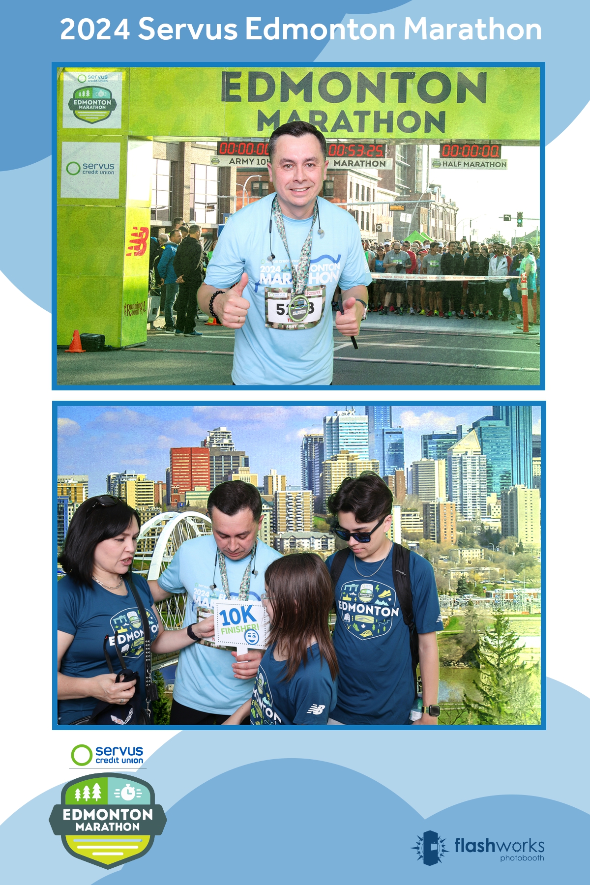 Servus Edmonton Marathon | View more photos from the event at gallery.flashworksphotobooth.com/u/FlashworksPhotoboothInc/Servus-Edmonton-Marathon-0